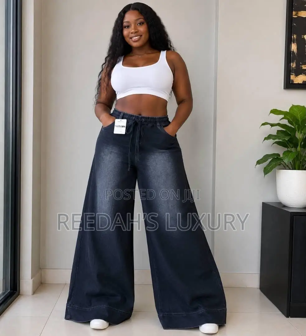 Edgy Distressed Black Jean