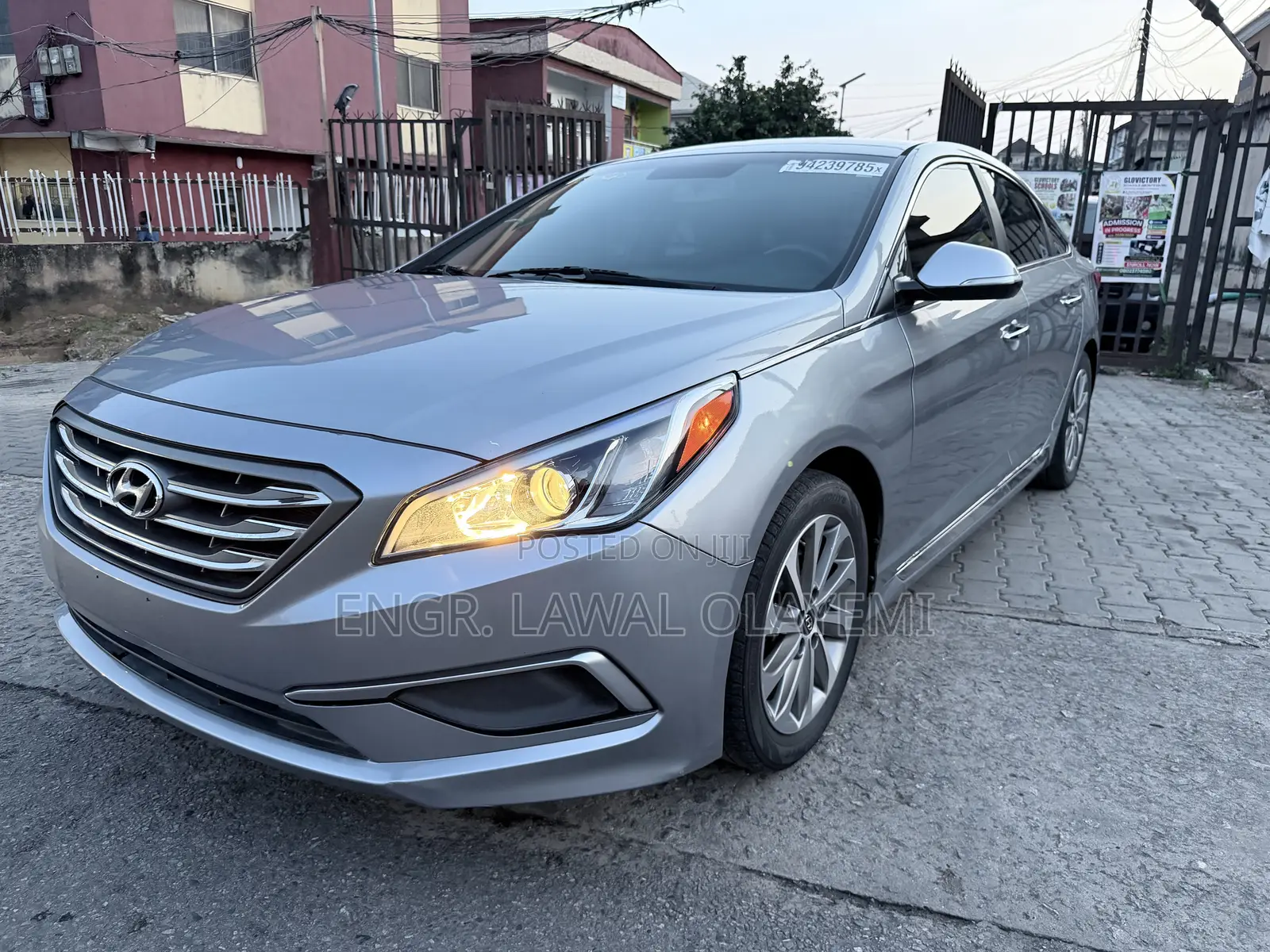 Hyundai Sonata Sport 4dr Sedan (2.4L 4cyl 6A) 2015 Silver