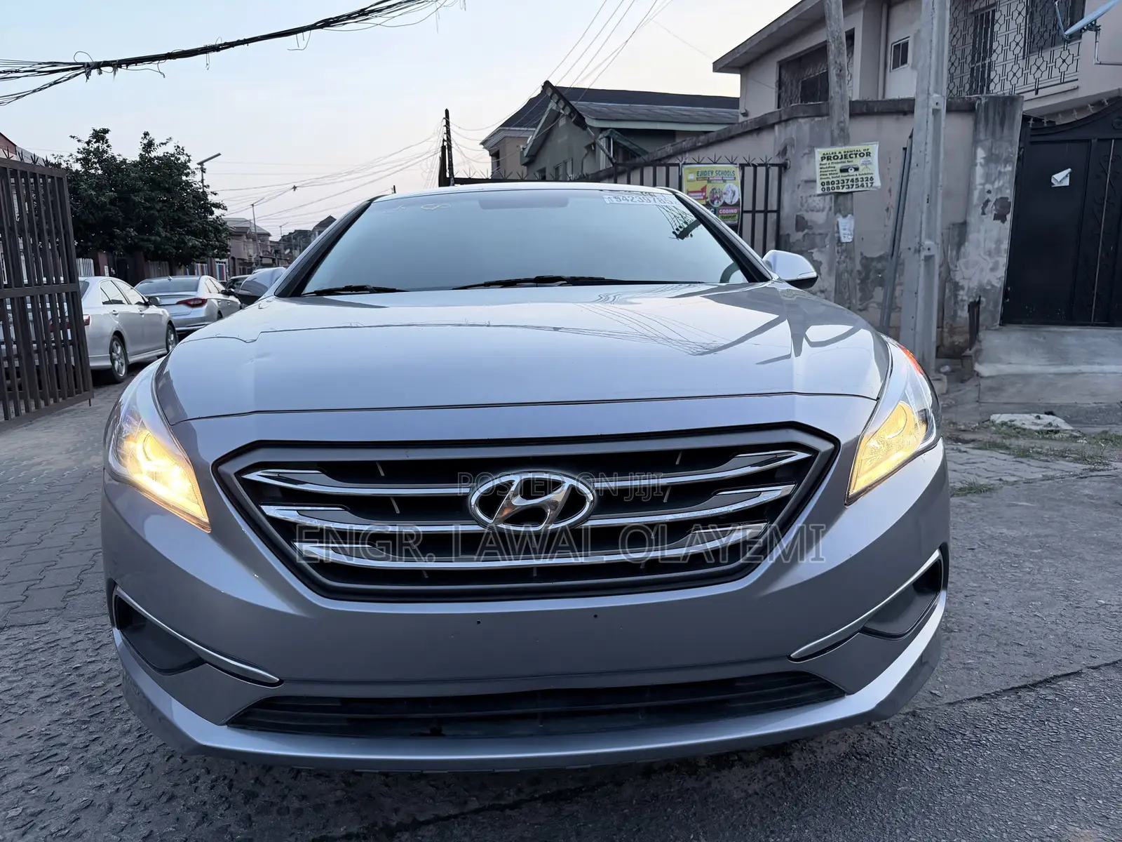 Hyundai Sonata Sport 4dr Sedan (2.4L 4cyl 6A) 2015 Silver