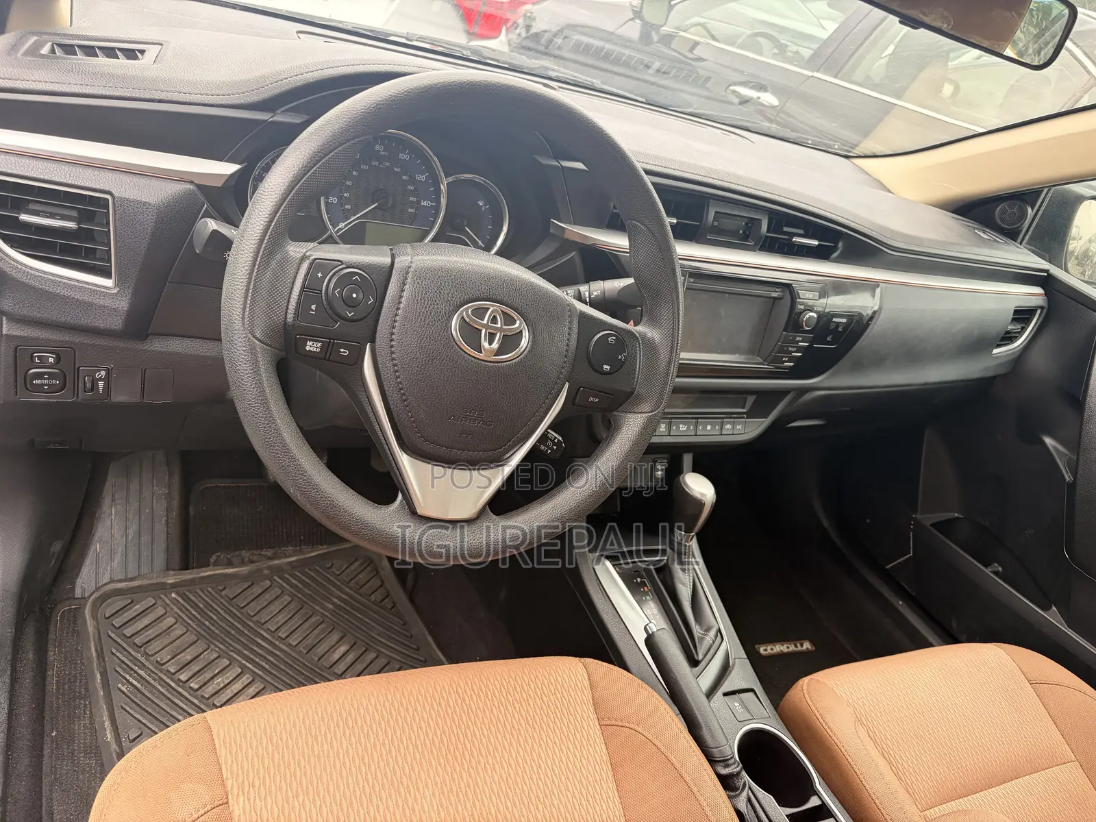 Toyota Corolla LE Eco 4dr Sedan (1.8L 4cyl CVT) 2014 Brown