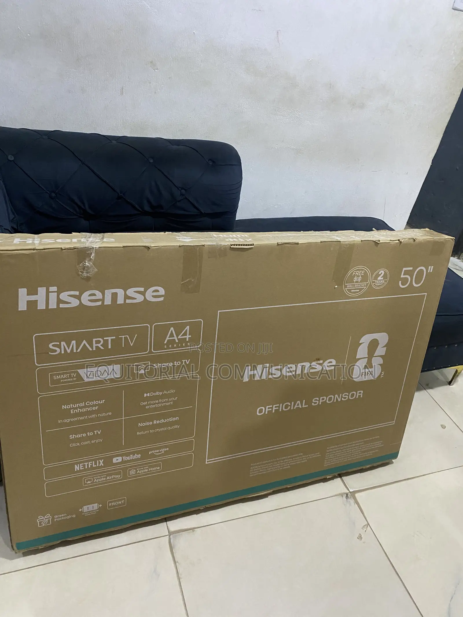 Original Hisense 50 Inch A4 Series Smart TV