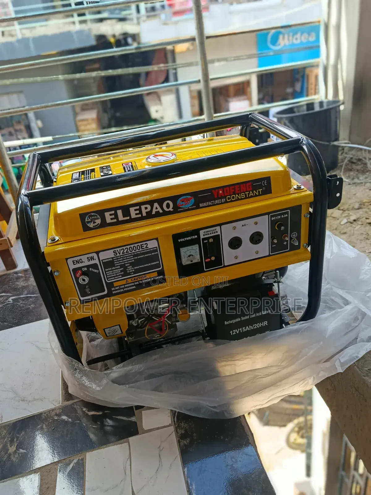 °° Elepaq Constant 12kva Capacity