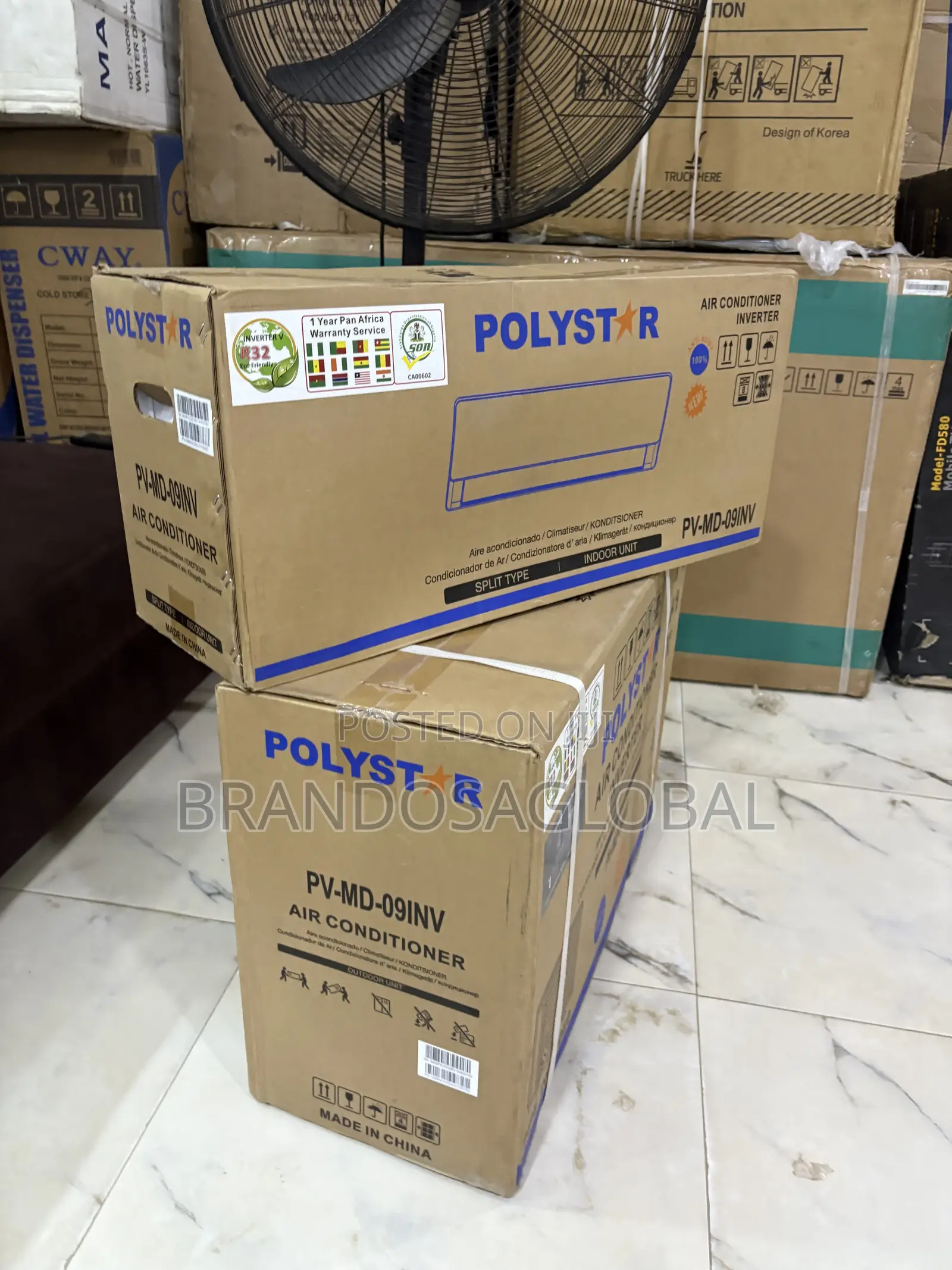 Premium Polystar 1HP Inverter AC