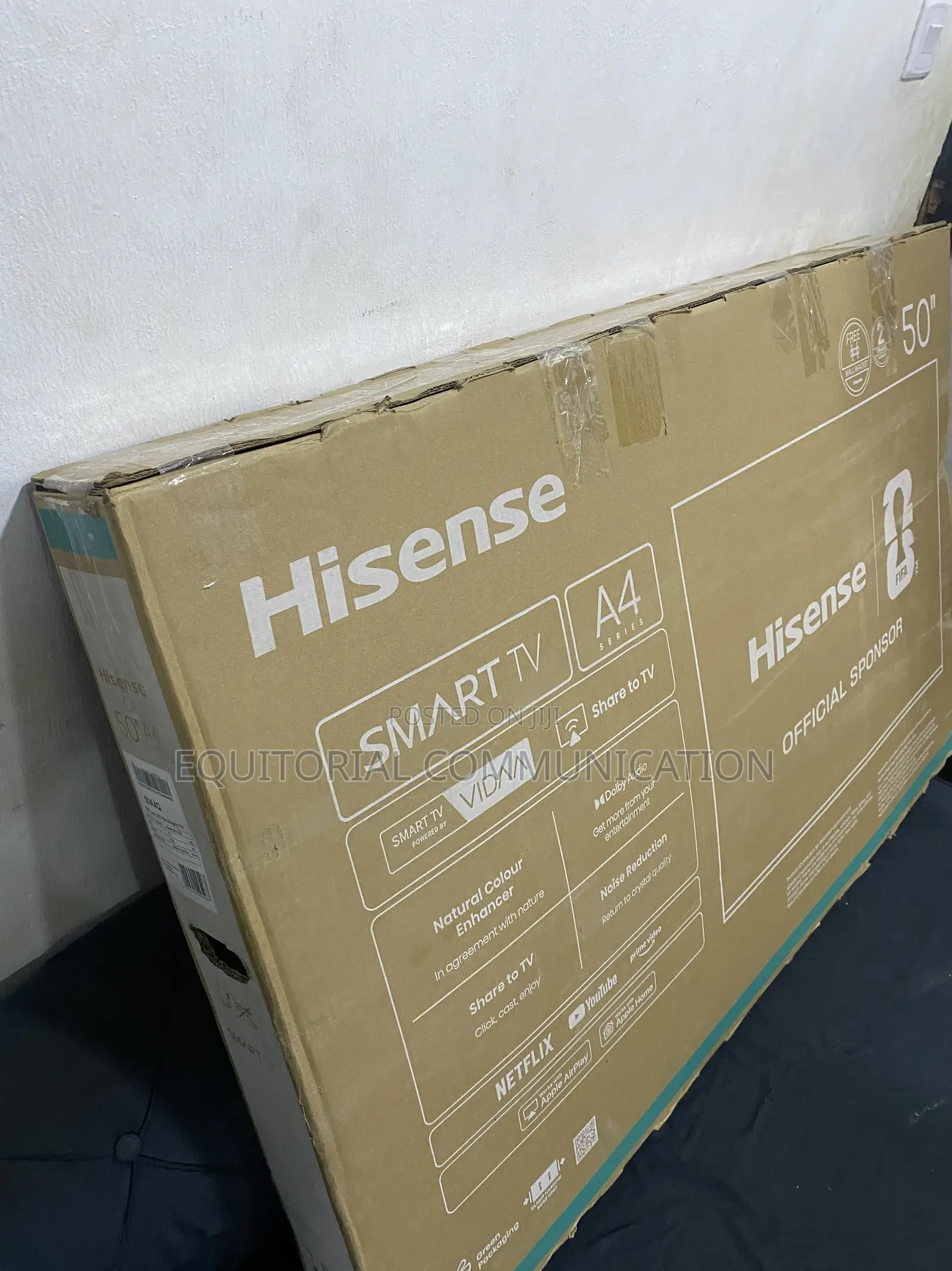 50 Inch Hisense Smart Television A4 Series