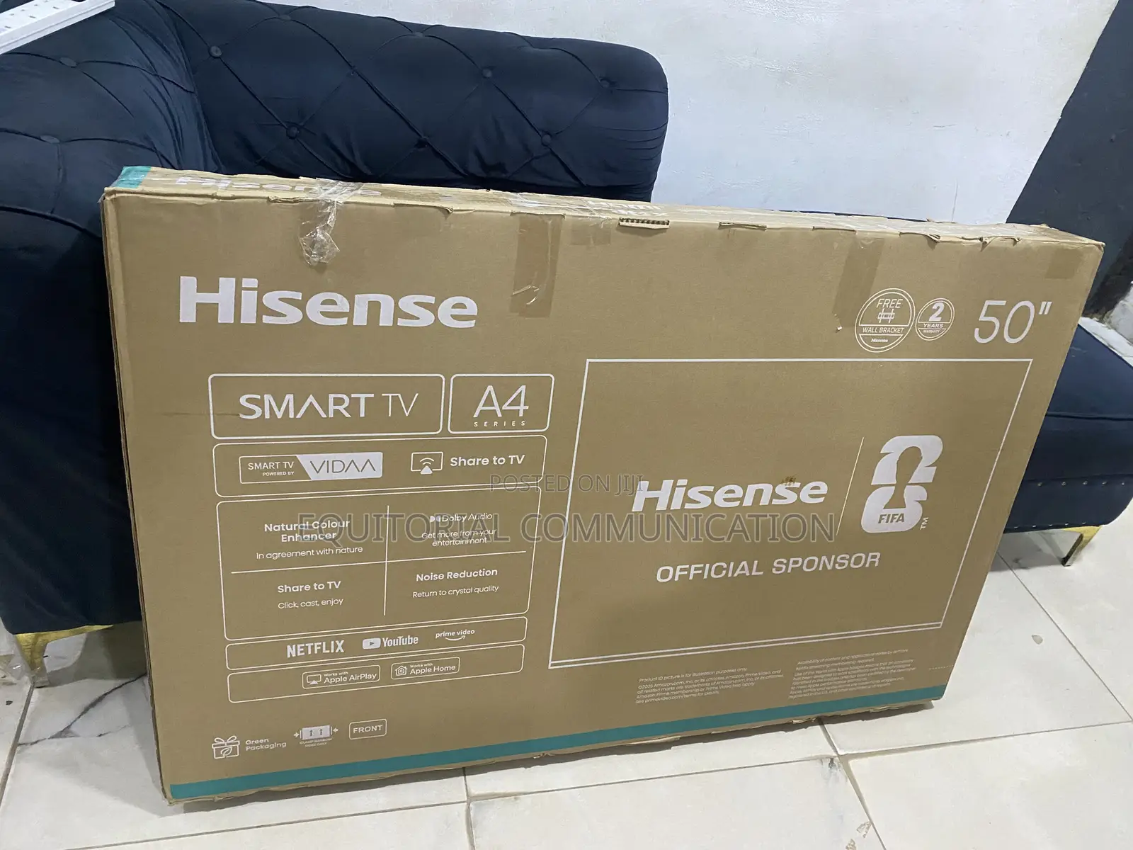 50 Inch Hisense Smart Television A4 Series