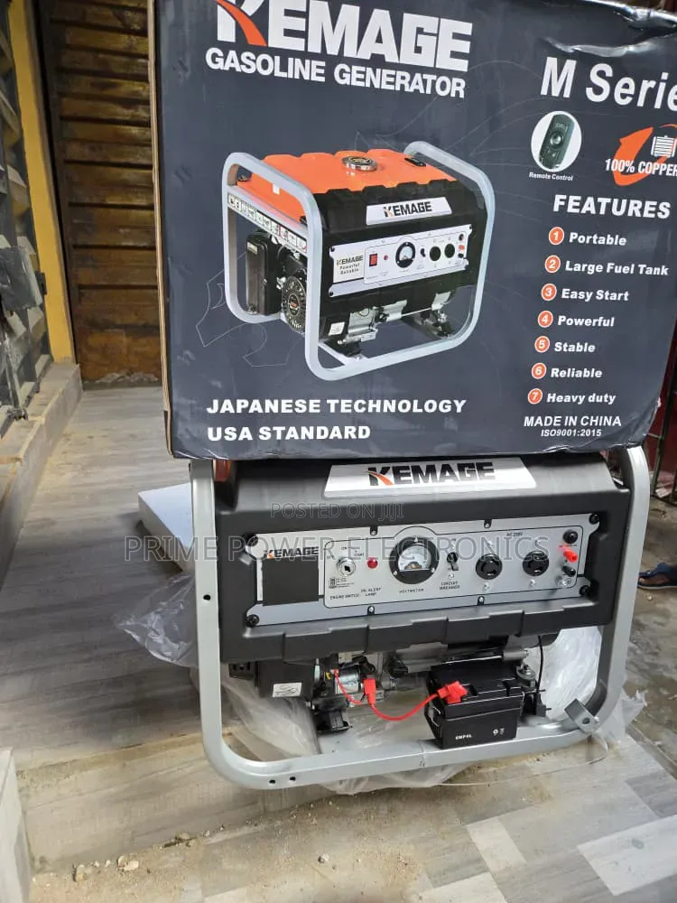 Kemage 5.5kVA Petrol Generator – Powerful Reliable