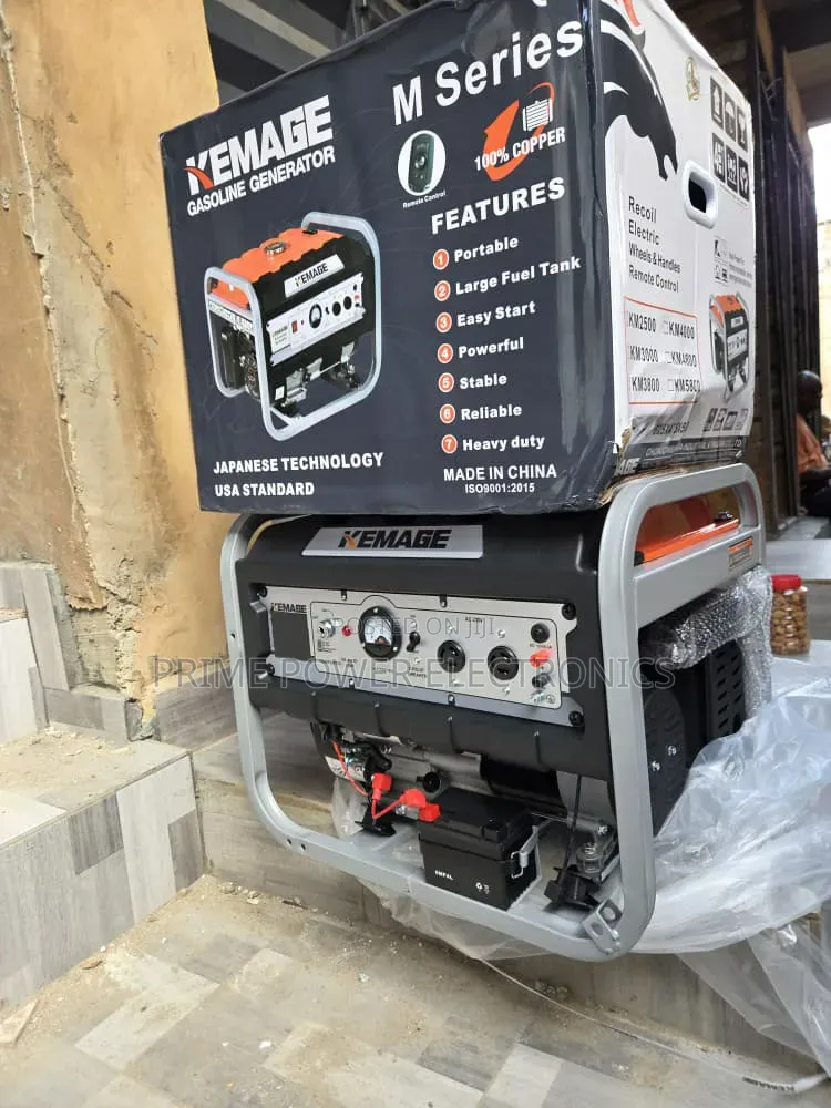 5.5kVA Kemage Petrol Generator for Home Busines