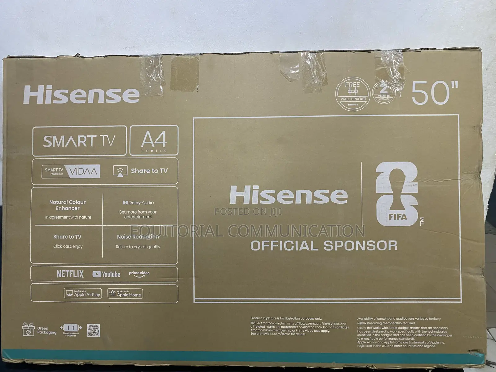 Hisense 50A40QSV Large Screen Smart TV