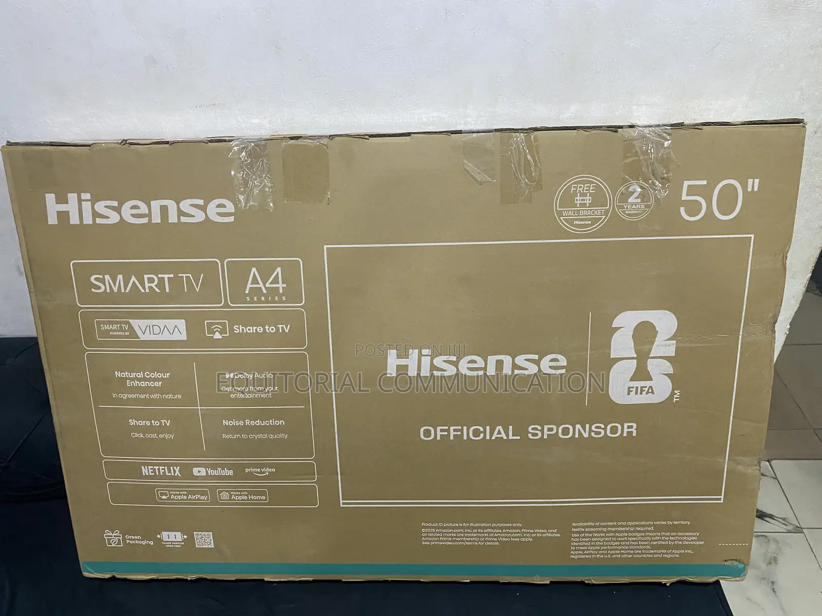 Hisense 50 Inch Smart TV for Family Viewing