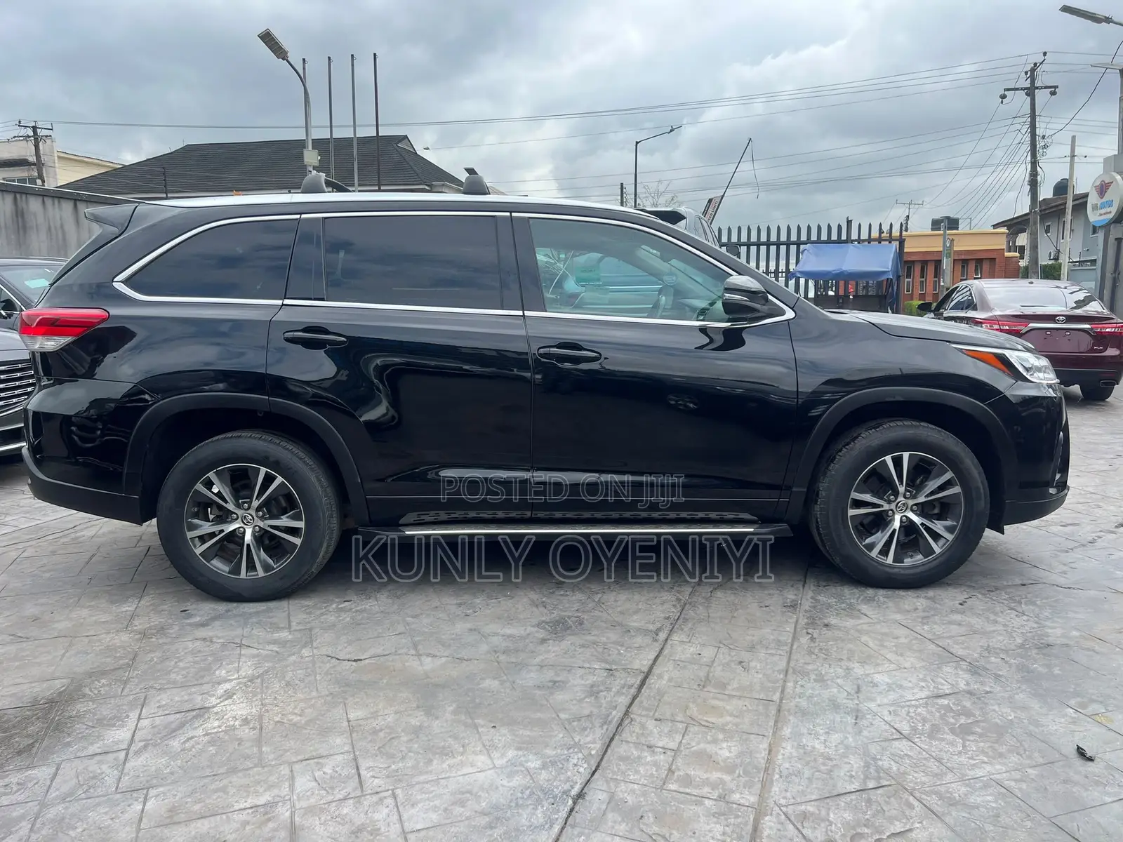 Toyota Highlander XLE V6 4x2 (3.5L 6cyl 6A) 2016 Black