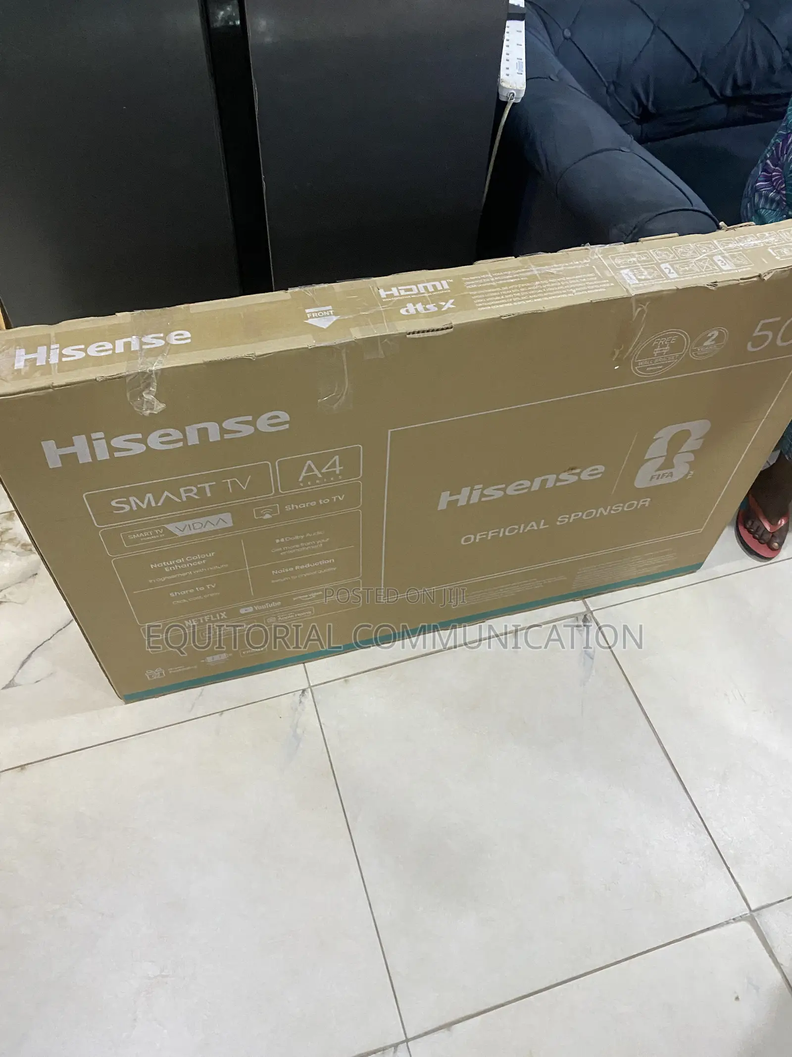 Hisense A4 Series Smart TV 50 Inch Display