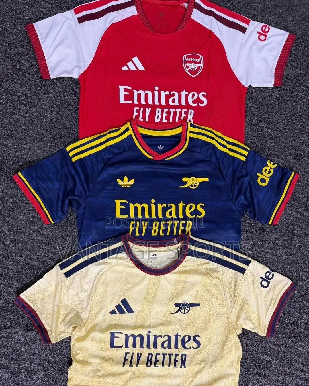 Arsenal 2026/27 Home or Away Jersey With FREE Customization