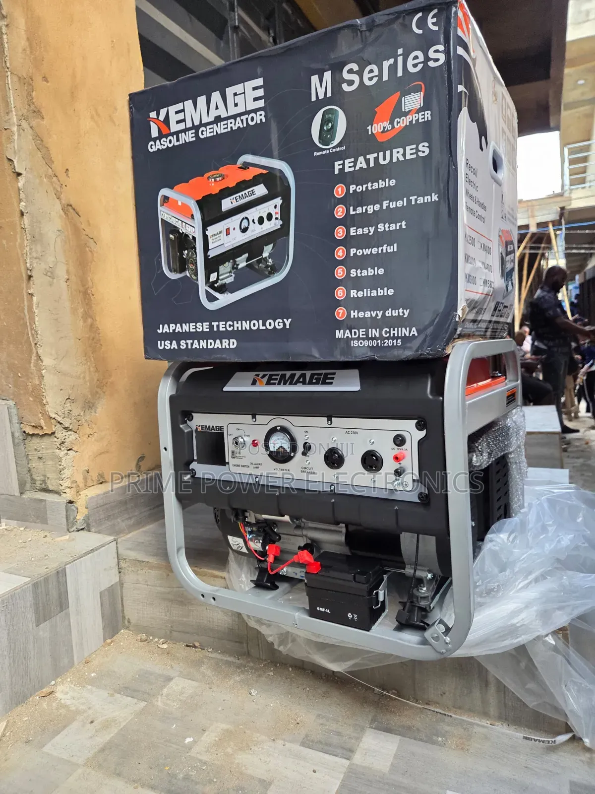 5.5kVA Kemage Petrol Generator – Reliable Power Supply
