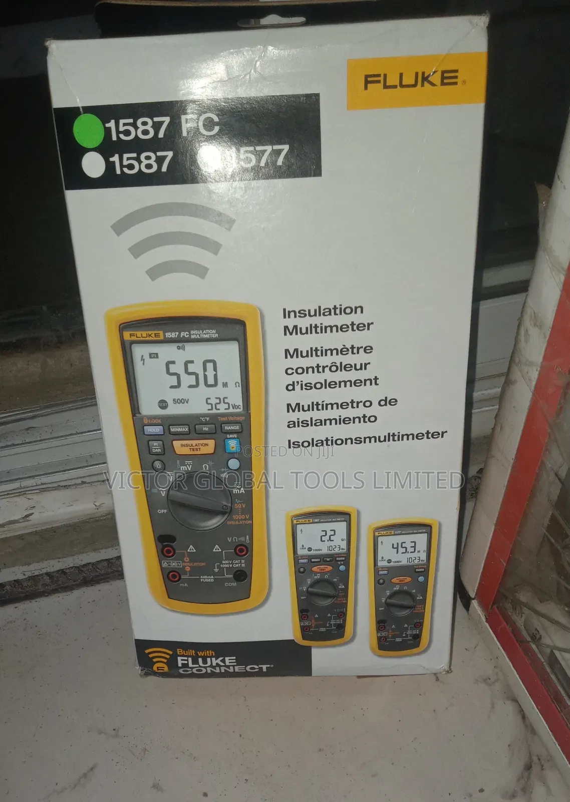 Fluke 1587 FC Insulation Tester
