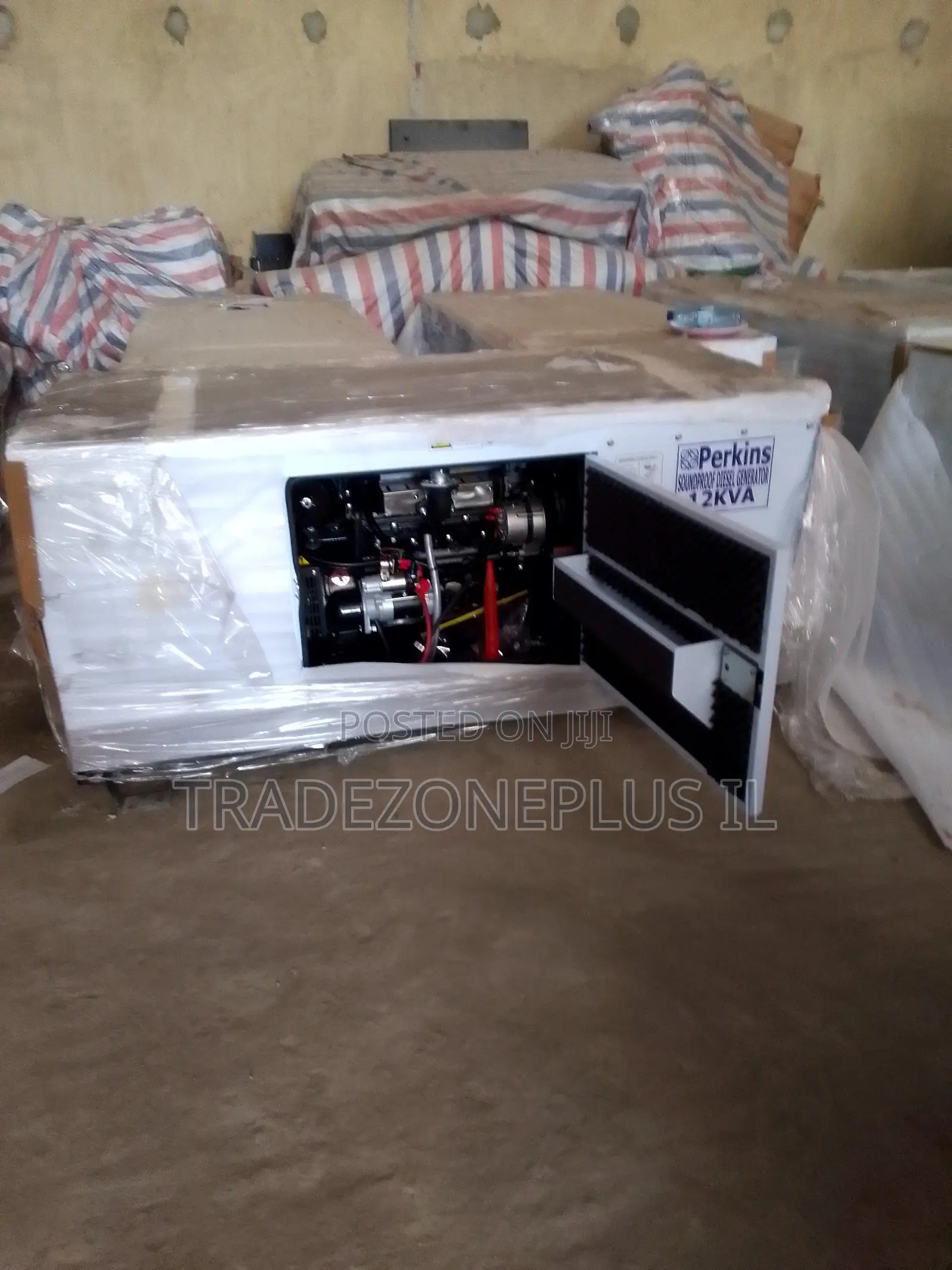 12KVA Perkins Soundproof Diesel Genset Available