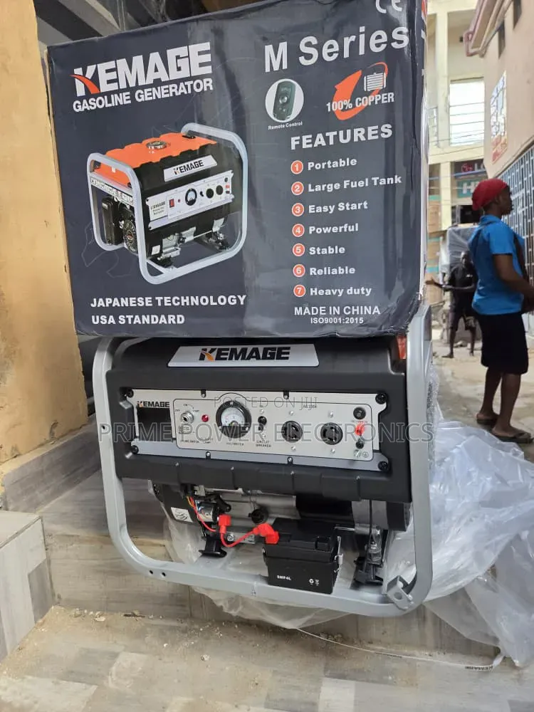 Kemage 5.5kVA Generator With Remote Start System