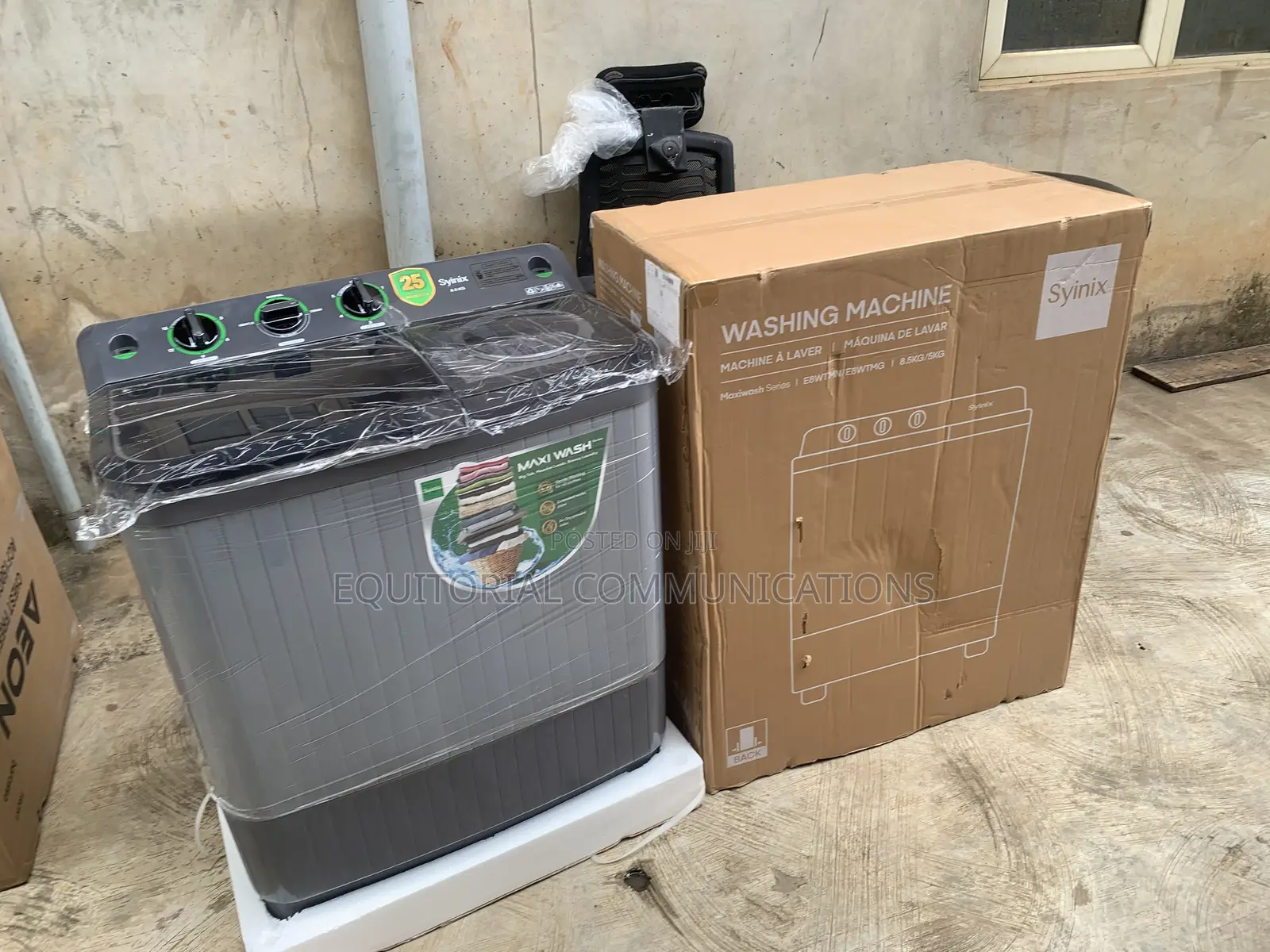 Syinix 8.5KG Twin Tub Laundry Washer for Families