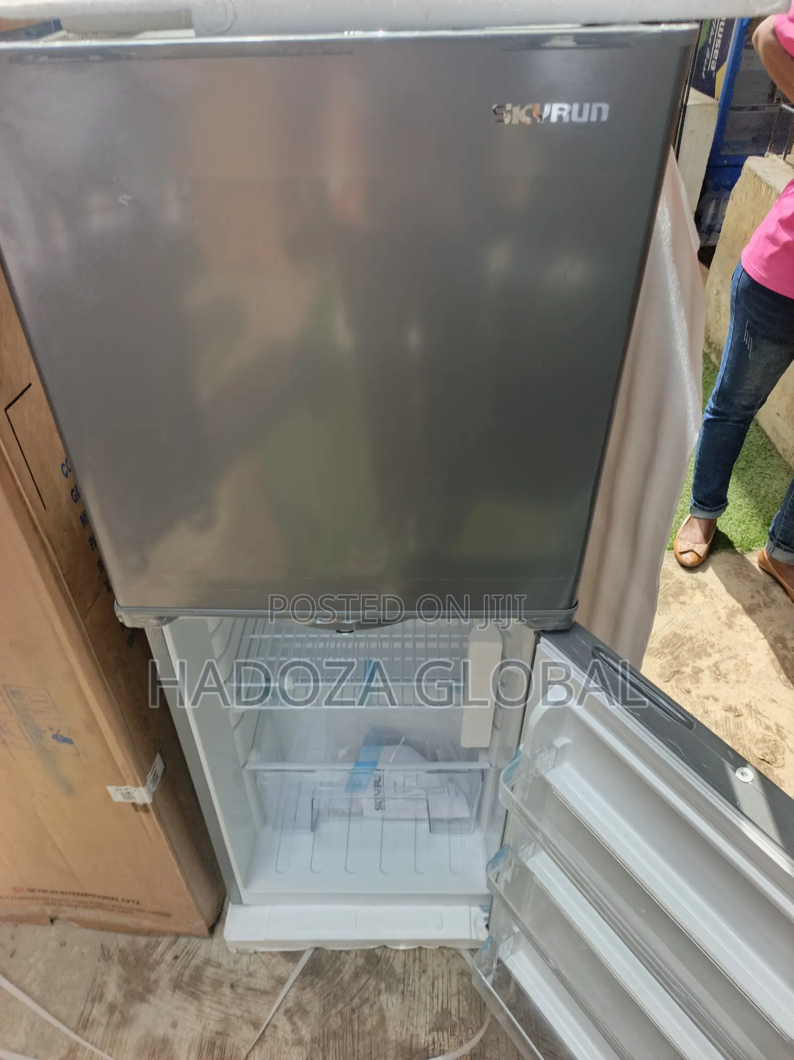 SkyRun BCD-198 Refrigerator – Modern Cooling Appliance for Home