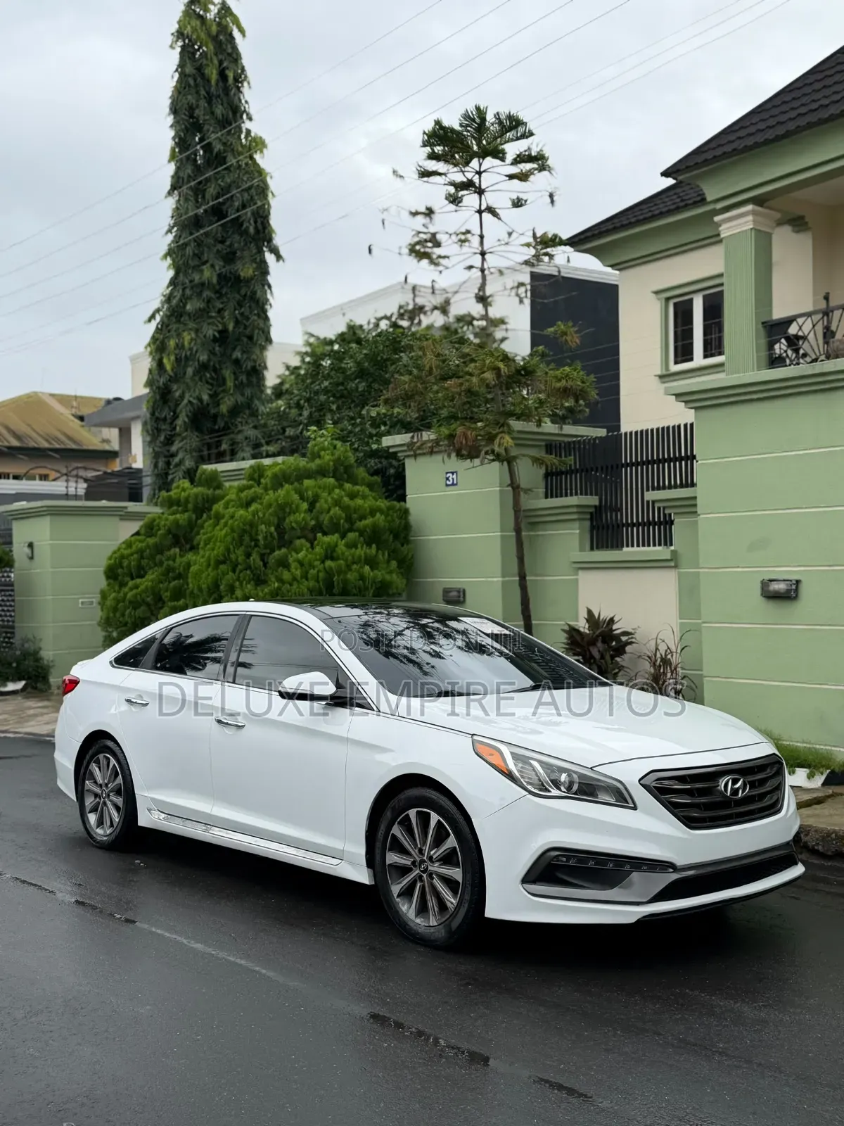 Hyundai Sonata Limited 4dr Sedan (2.4L 4cyl 6A) 2015 White
