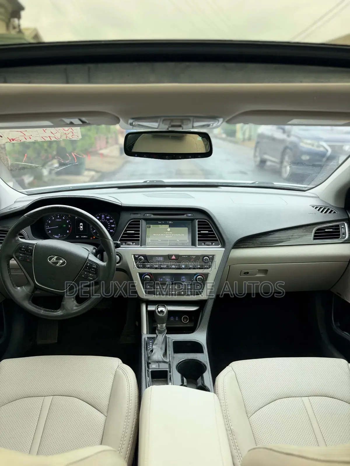 Hyundai Sonata Limited 4dr Sedan (2.4L 4cyl 6A) 2015 White