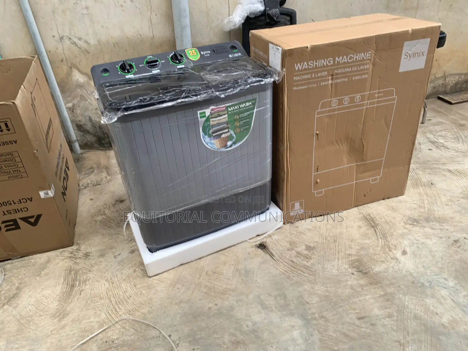 Syinix 8.5KG Manual Washing Machine With Twin Tubs