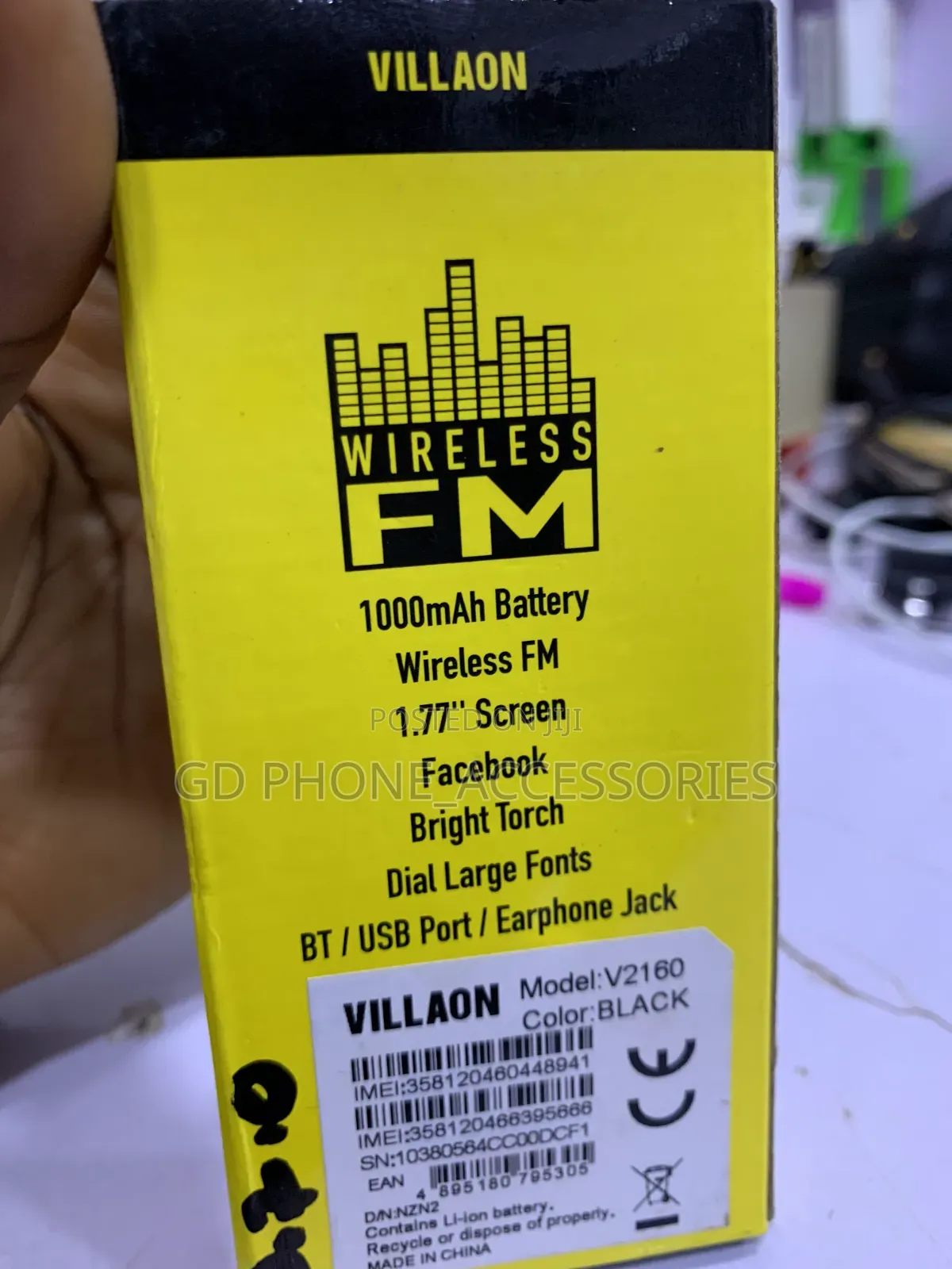 New Villaon V110 Black