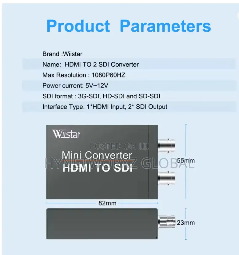 HDMI to SDI Converter
