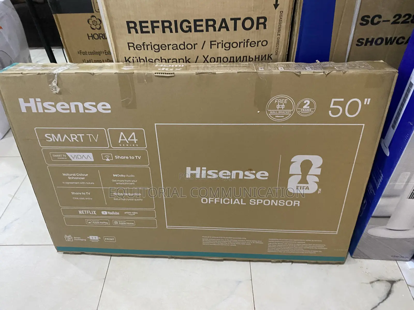 Hisense 50A40QSV 50 INCH Home Cinema Television