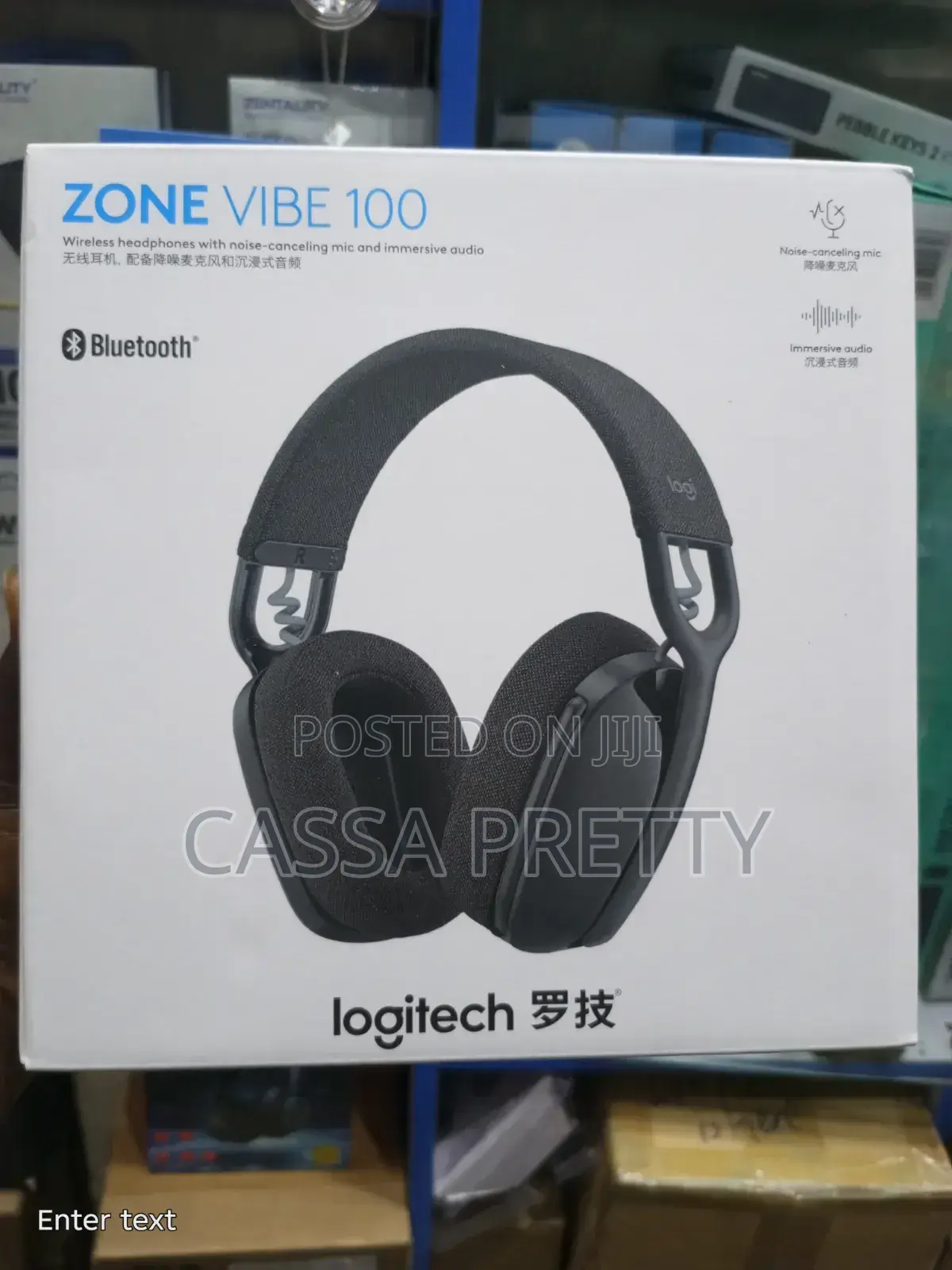 Logitech ZONE VIBE 100 Wireless Headset