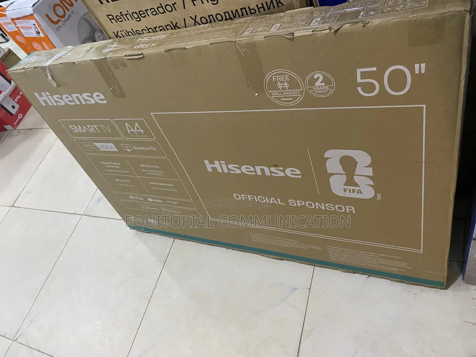 Hisense 50A40QSV 50 INCH Smart Television for Home