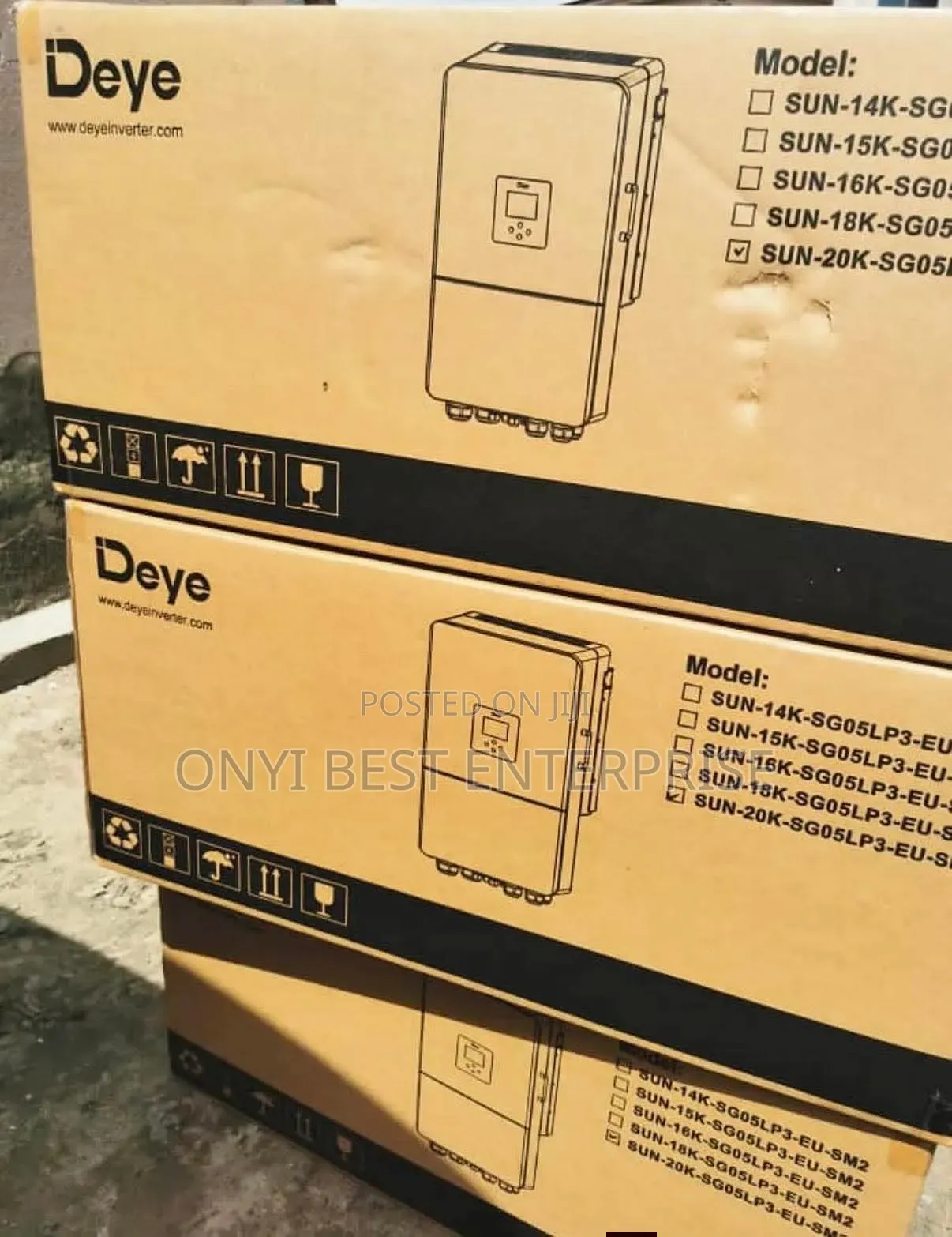 DEYE Inverter 12kva Single Phase LOW VOLTAGE