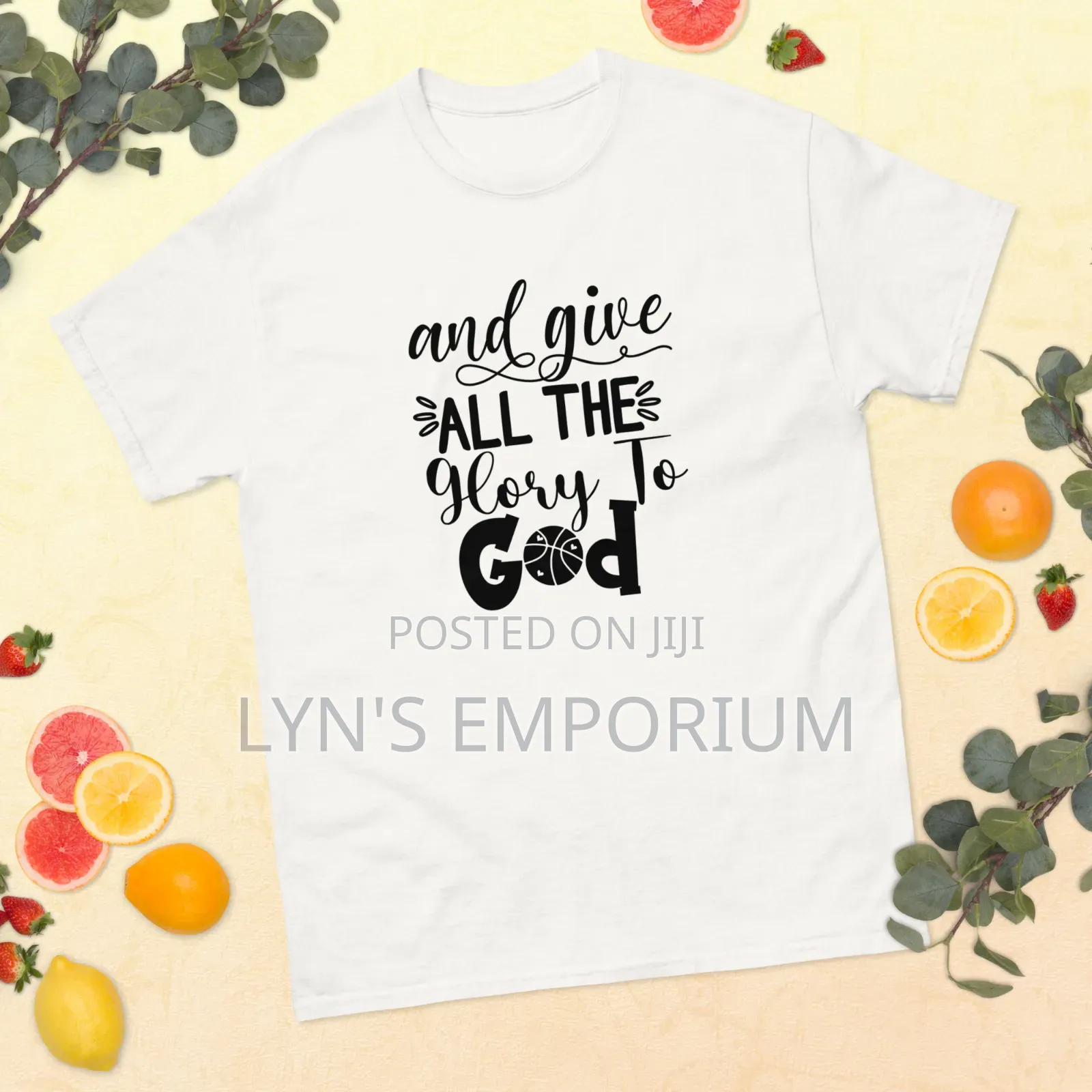 Classic Graphic T-Shirt - AND GIVE ALL