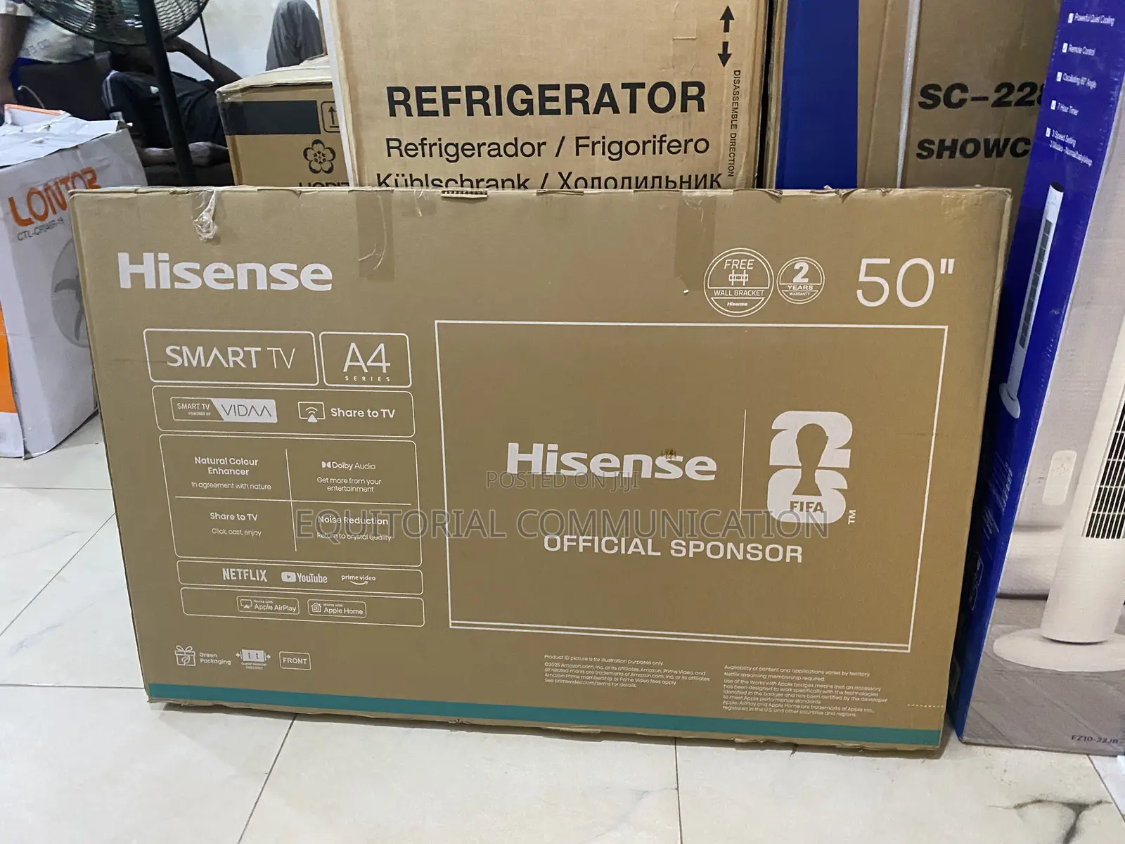 Hisense 50 Inch Smart TV for Sports Viewing