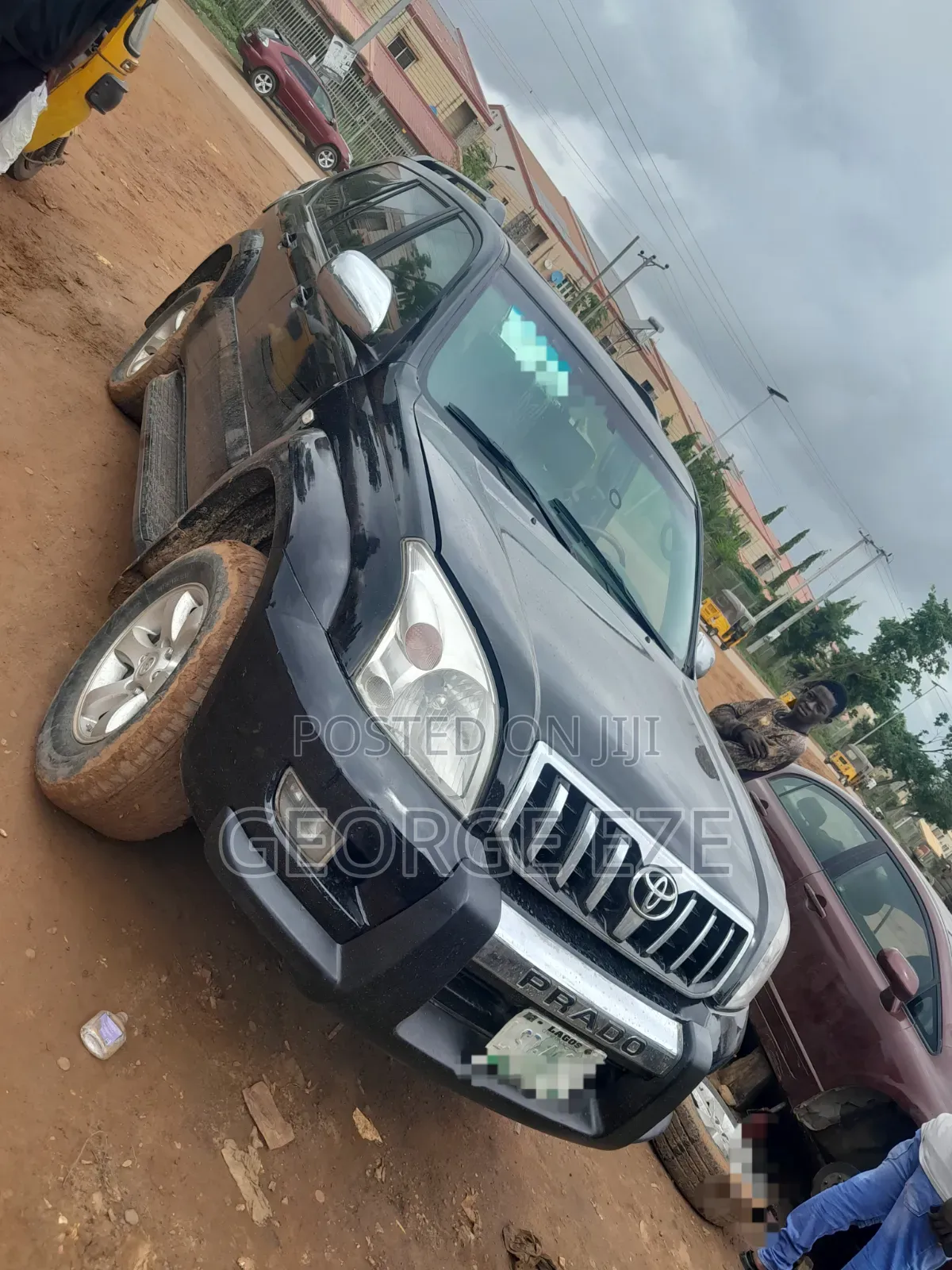 Toyota Land Cruiser Prado 2008 Black