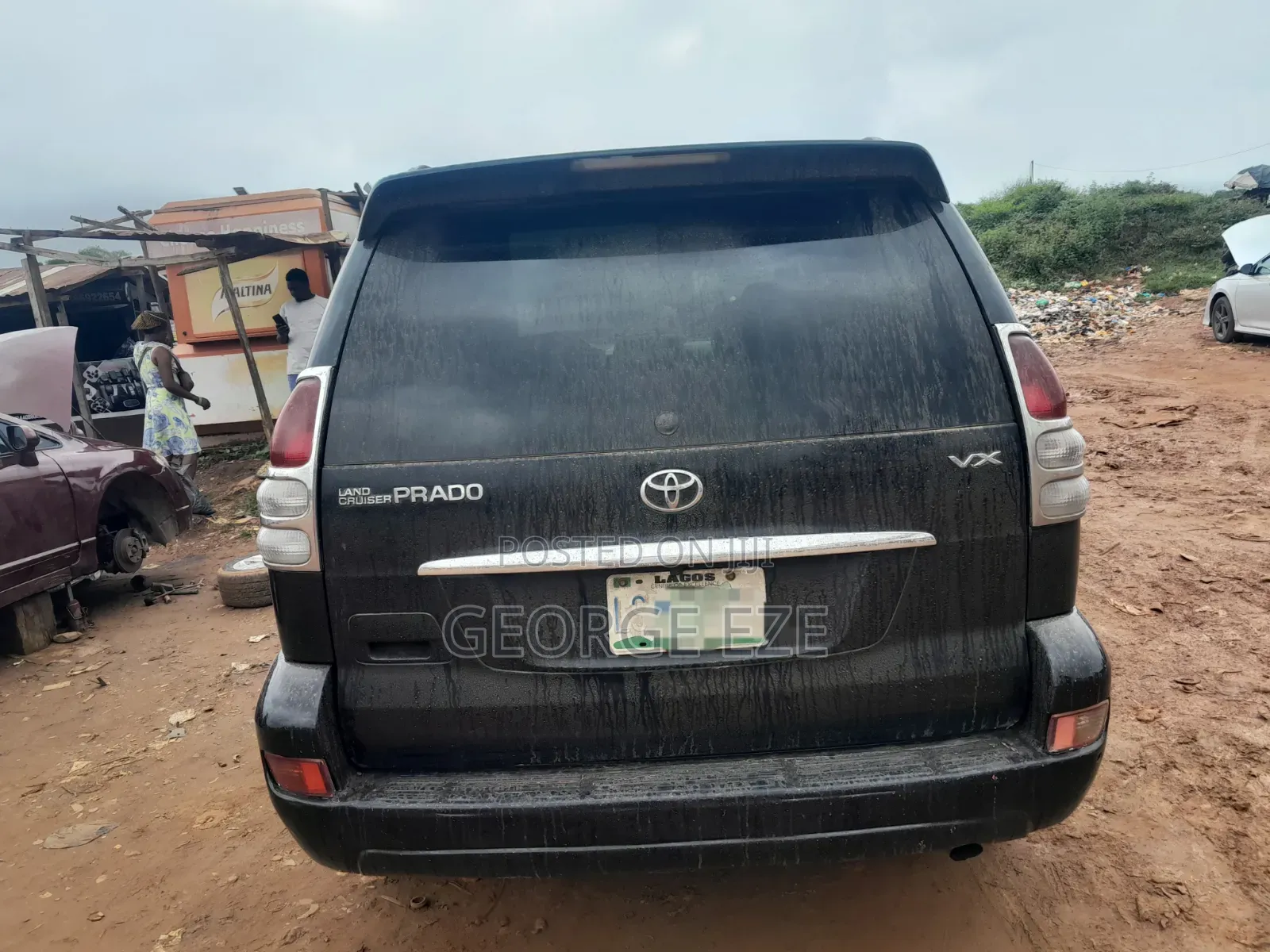 Toyota Land Cruiser Prado 2008 Black
