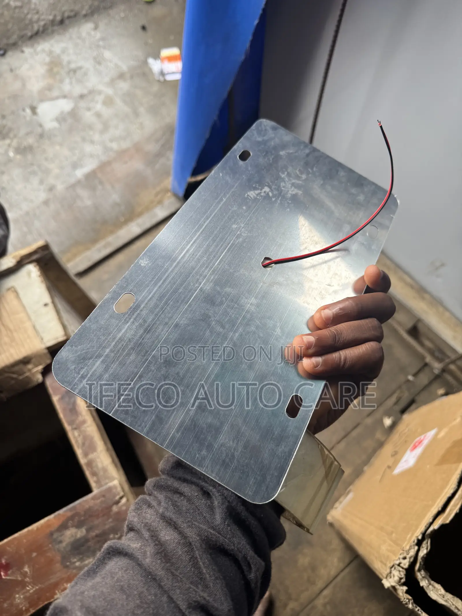 Plate Number Hanger With Light for Lexus