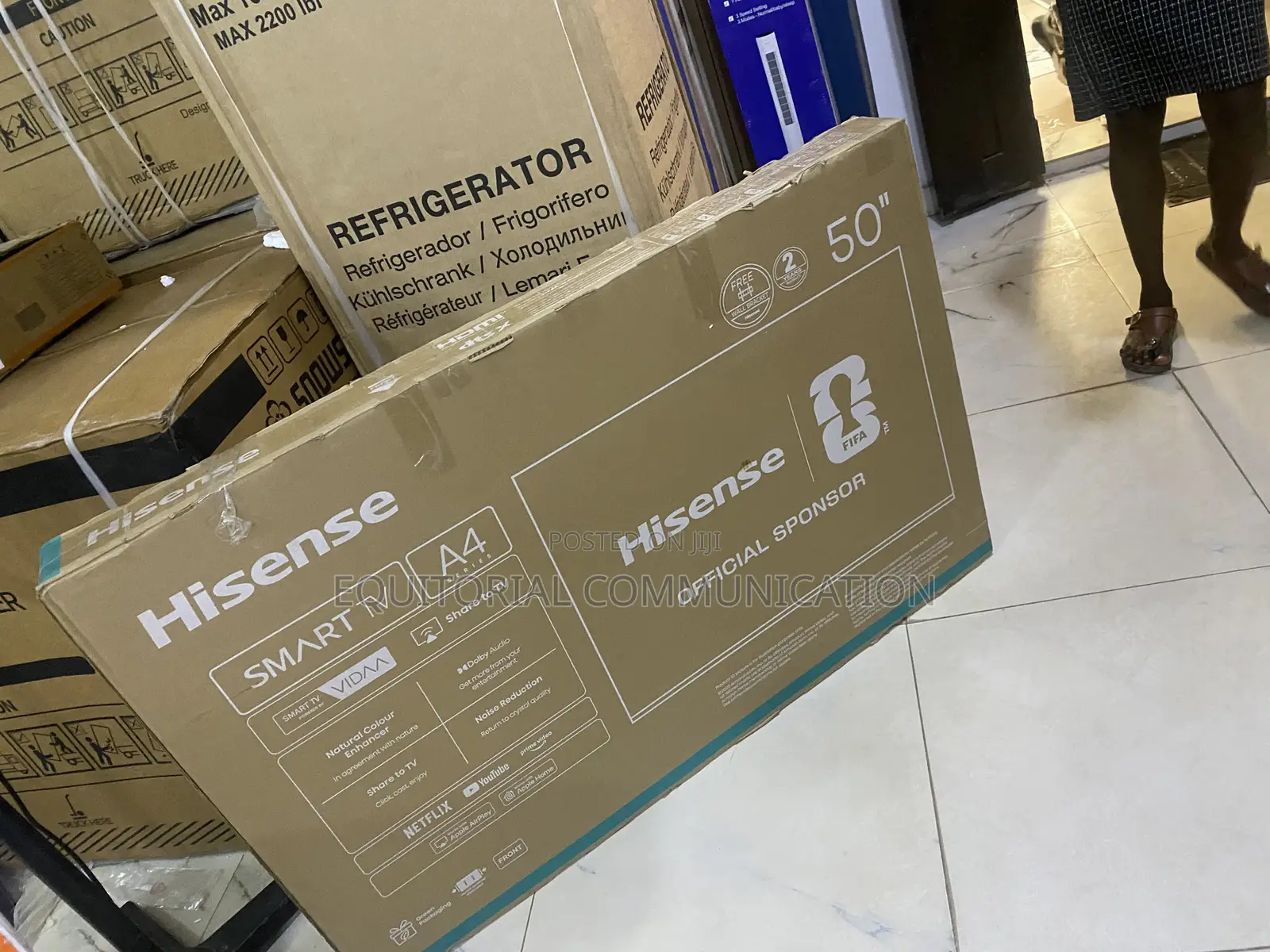 Hisense 50A40QSV 50 INCH Sleek Smart TV