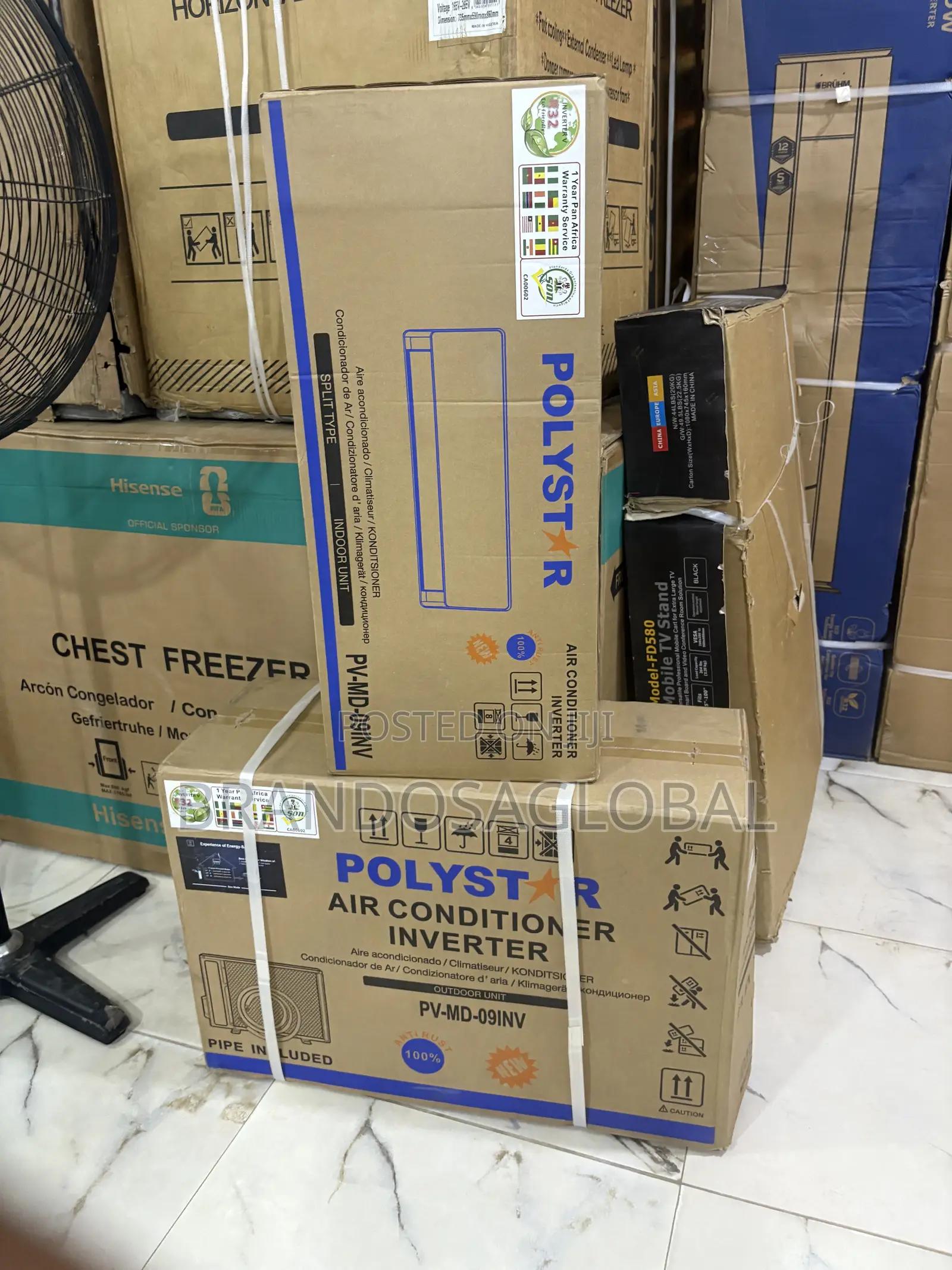 Polystar PV-MD-09INV Home Cooling AC