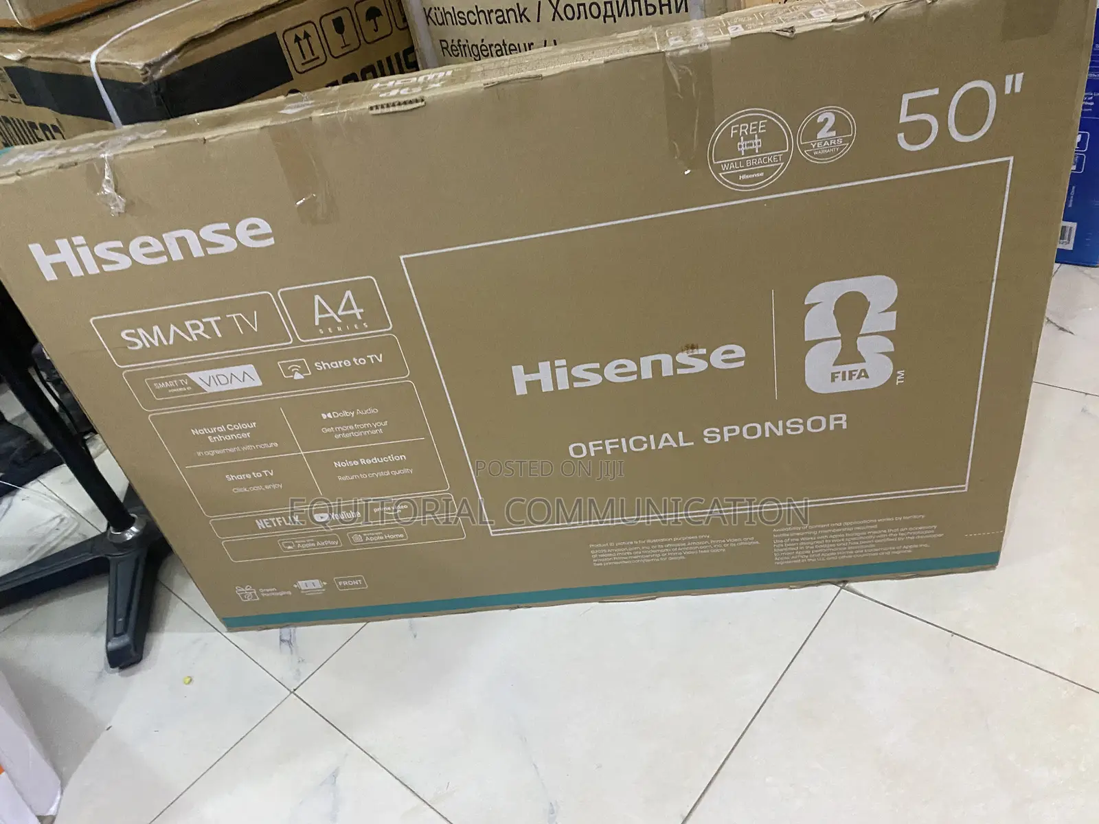 Hisense A4 Series 50 Inch Flat Screen TV