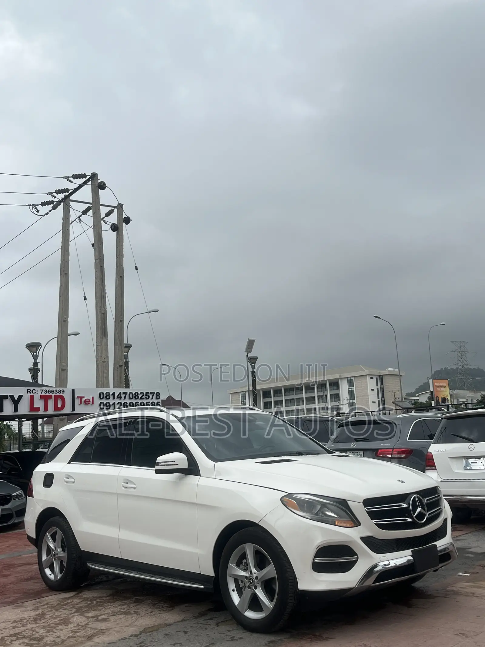 Mercedes-Benz GLE-Class 2018 White