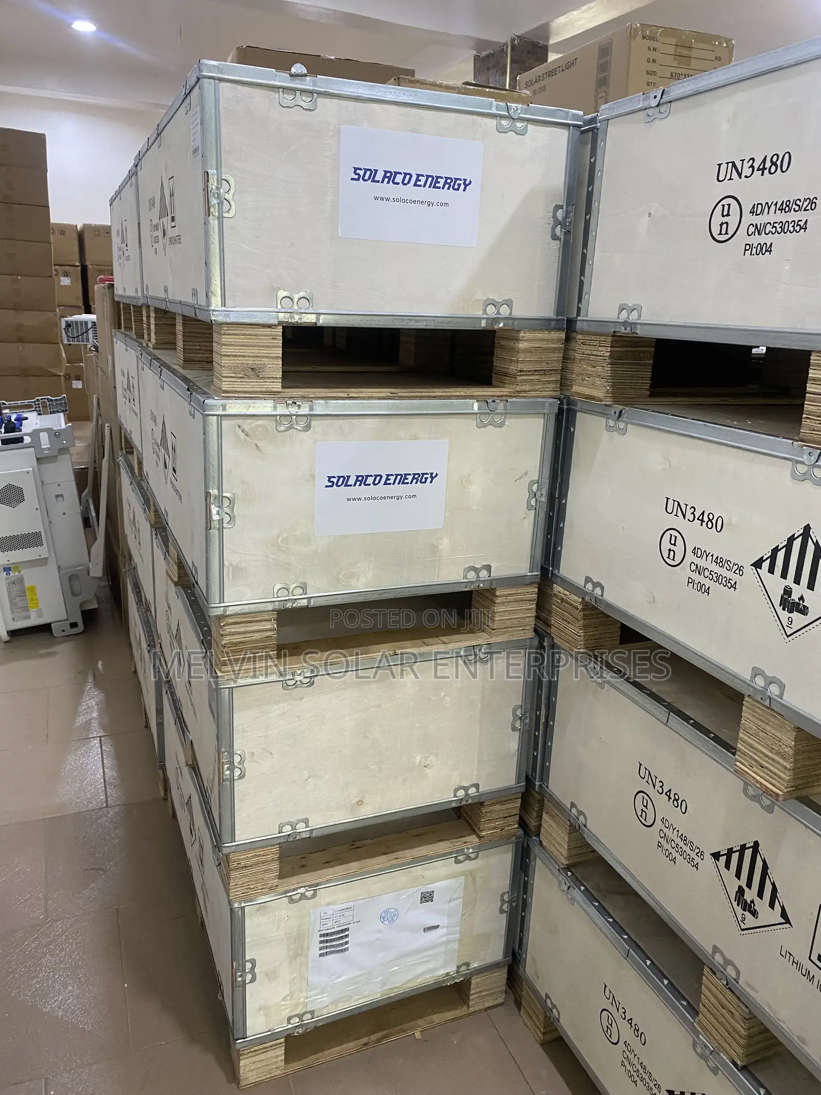 15kwh 51.2v Solaco Solar Lithium Phosphate Batteries Available Now