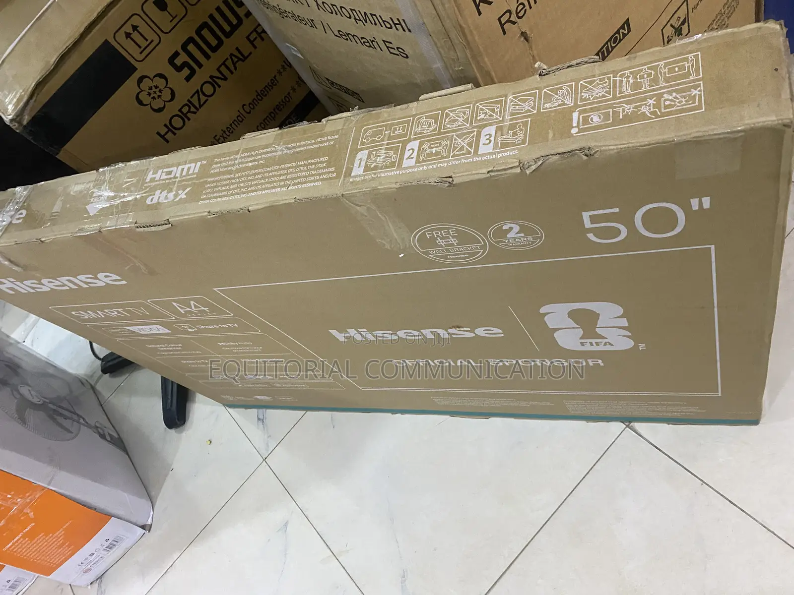 Hisense A4 Series Smart Television 50A40QS