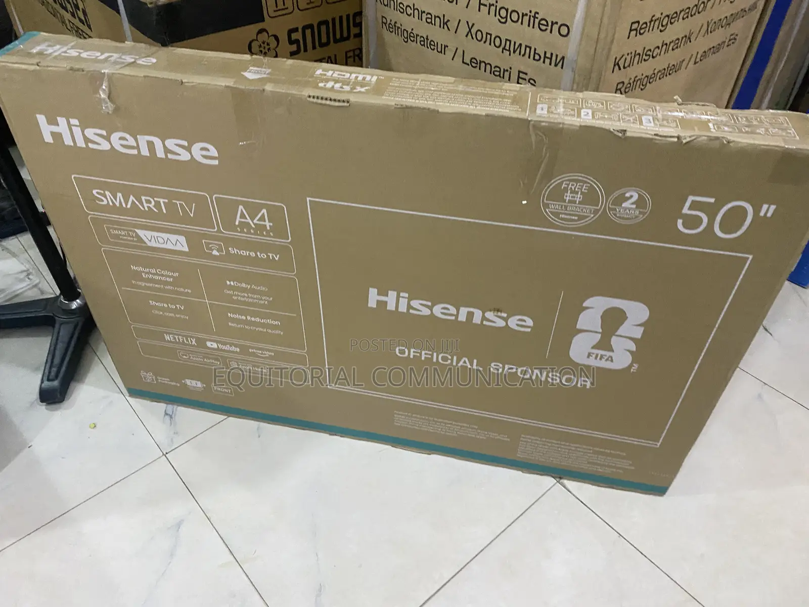 Hisense A4 Series Smart Television 50A40QS