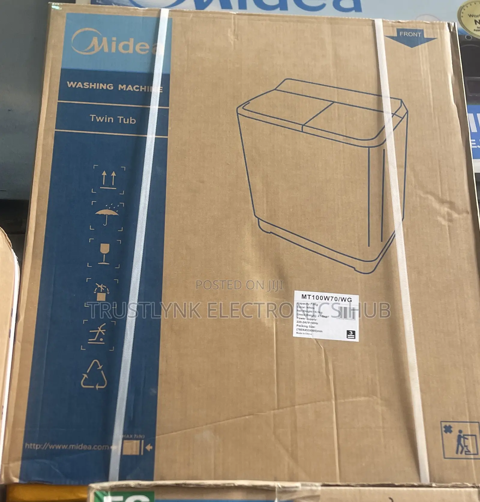 Midea Washing Machine 7kg Top Loader