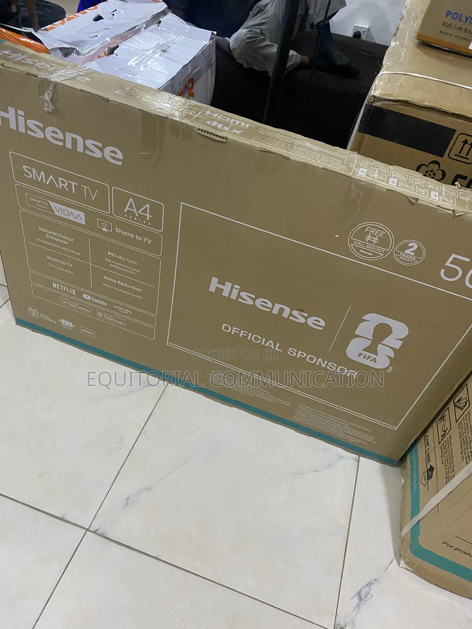 Hisense 50A40QSV 50 INCH Stylish Home Smart TV