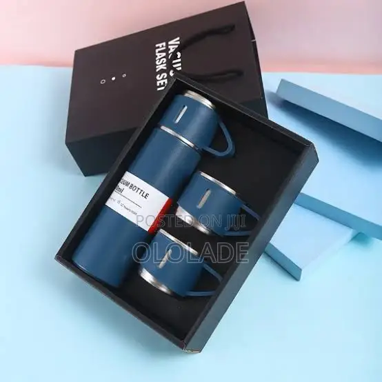 3 in 1 Stainless Steel Vacuum Flask Set