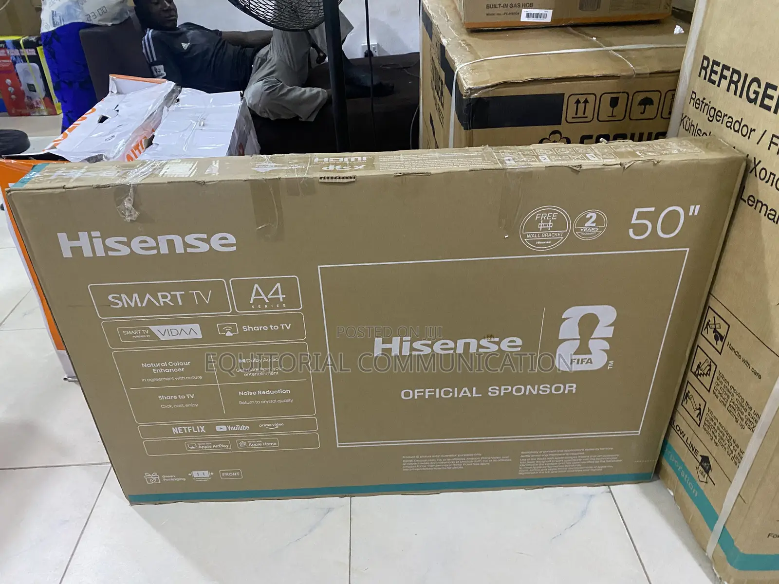 Hisense 50 Inch Smart Television for Relaxation