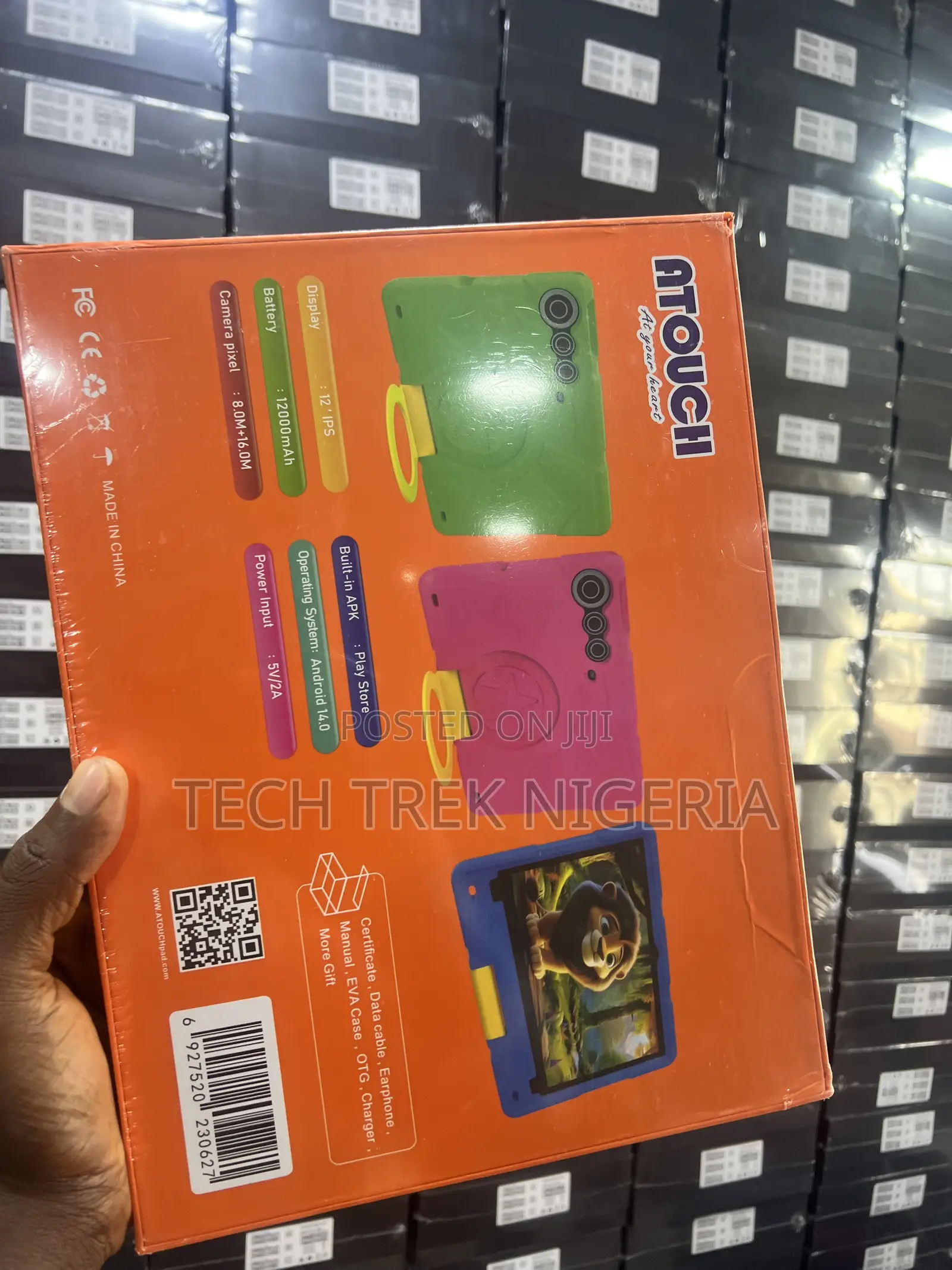 New Atouch KD57 512 GB Red