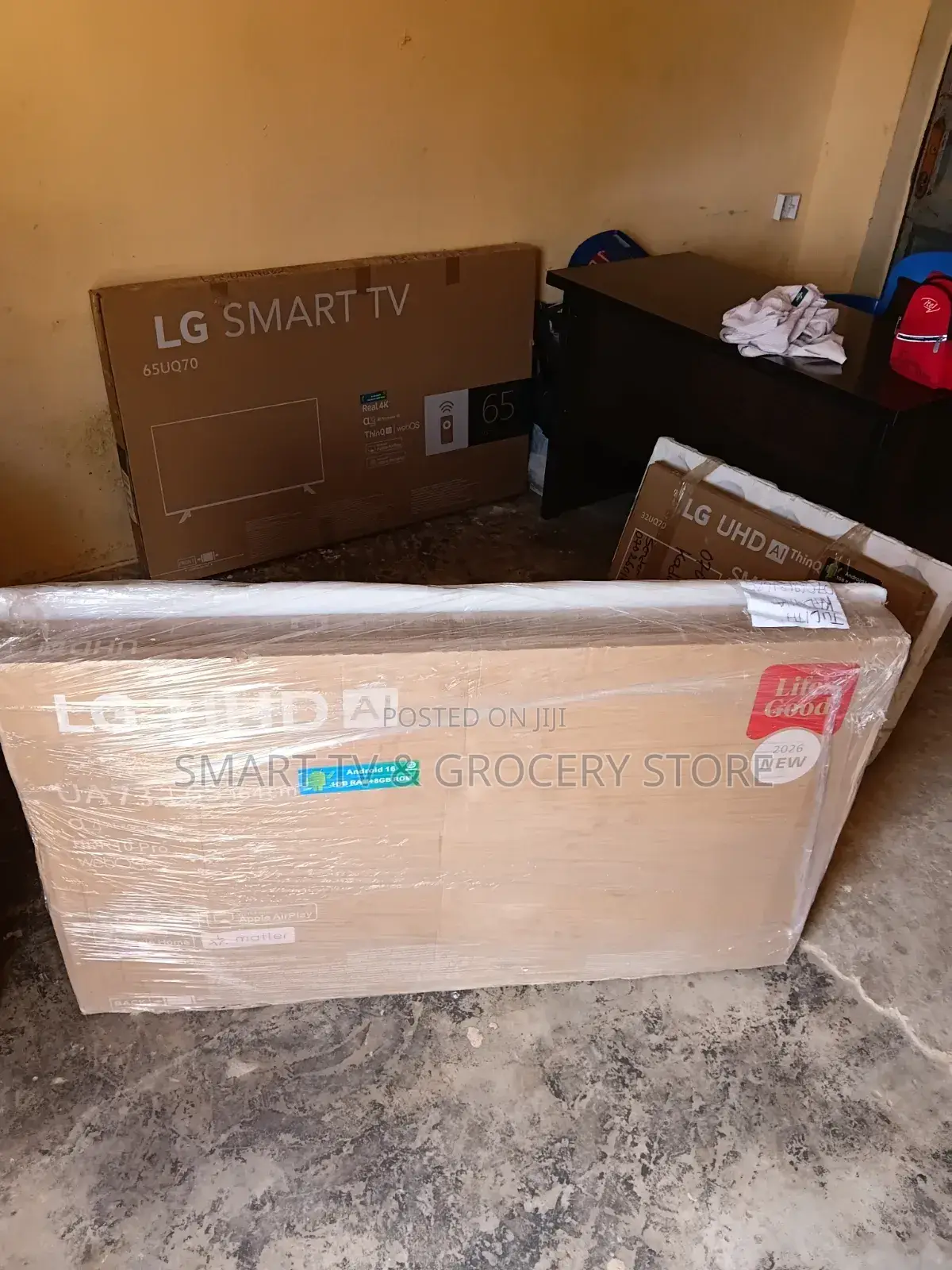 LG Smart TV 55inches Frameless With AI Features