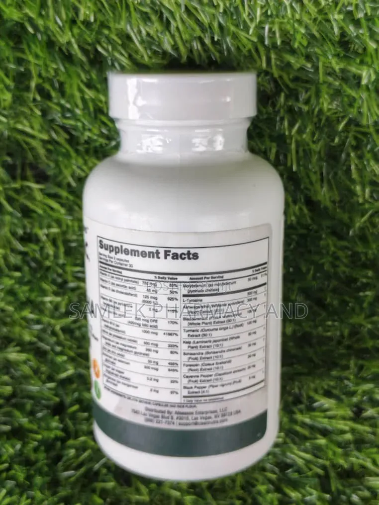 CleanNutra Selenium 300mcg Thyroid Supplement |L Tyrosine Ashwagandha